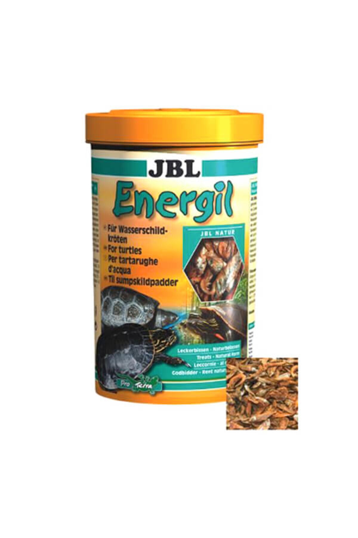JBL Energil Kaplumbağa Yemi Kurutulmuş Bütün Balık Ve Karides 1l 4014162703132