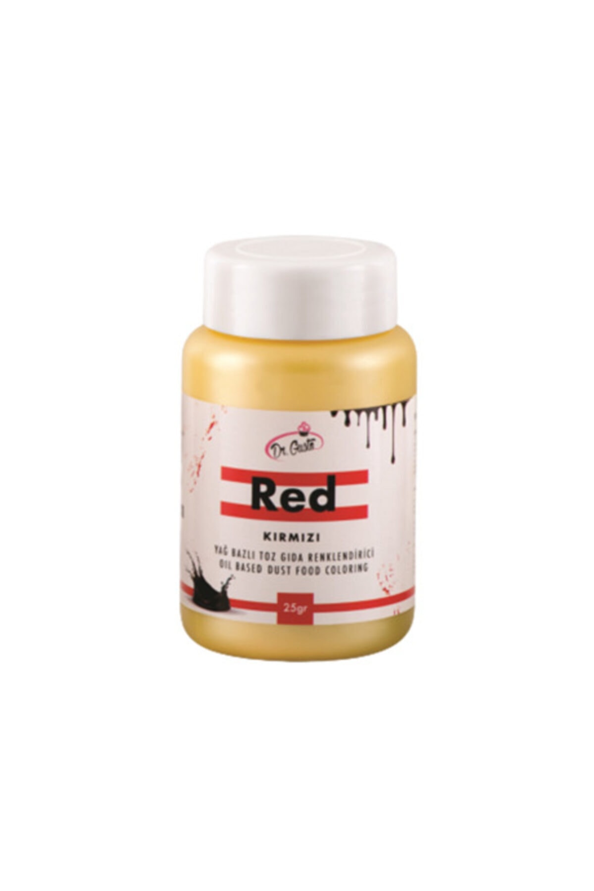 Dr. Gusto Dr Gusto 25 Gr Yağ Bazlı Kırmızı Boya