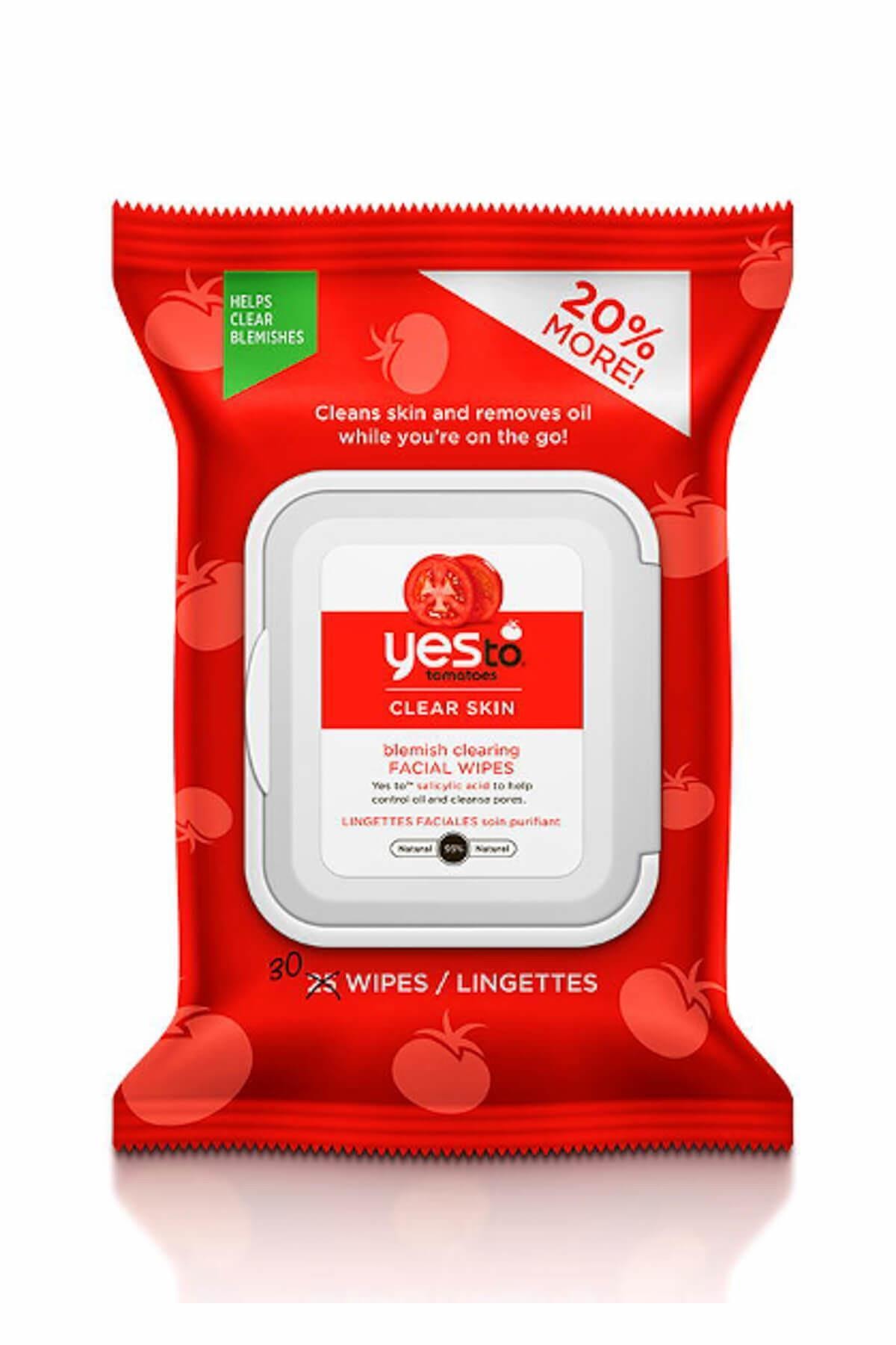 Yes To Akneli Cilt Temizleme Yüz Mendili 30 Adet