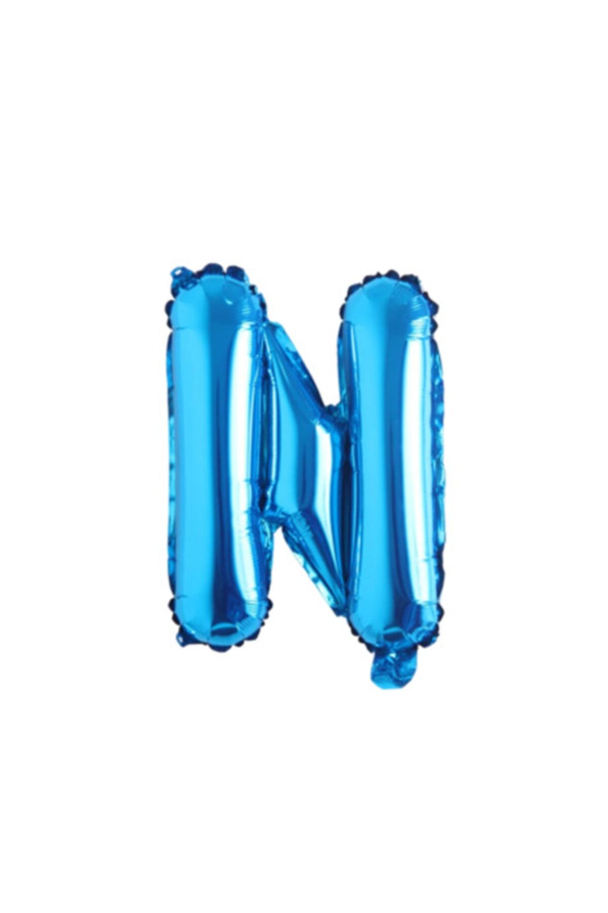 Marka 40 Inç Folyo Renkli Balon Mavi N