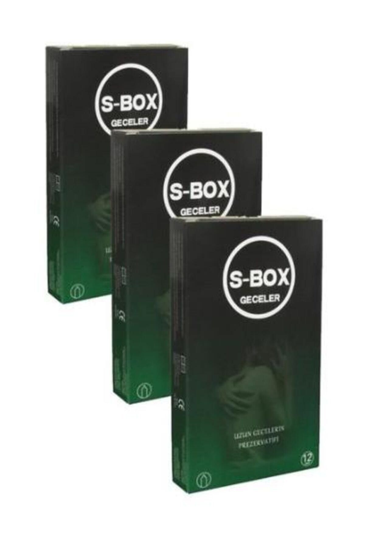 SBox S Box Geceler Prezervatif 36lı