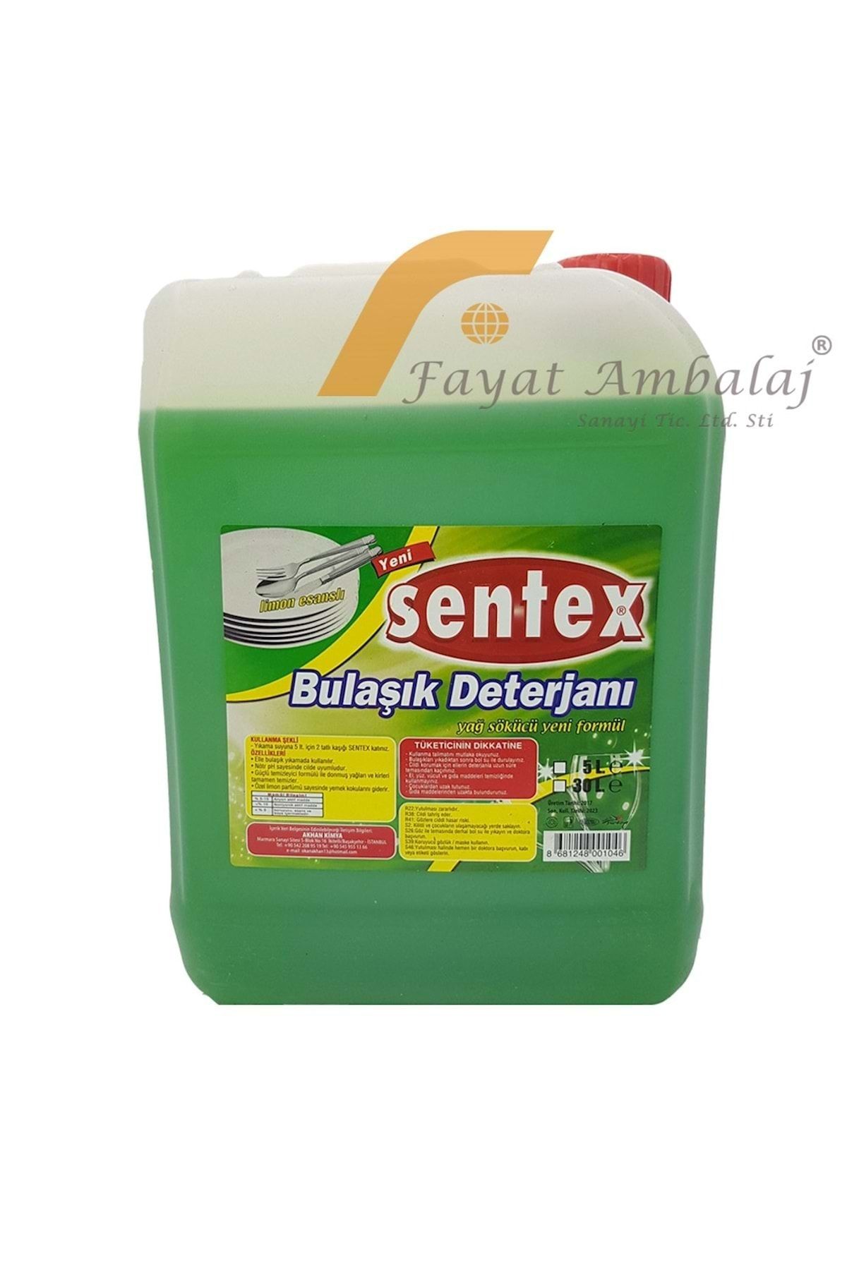 SENTEX Elde Bulaşık Yıkama Deterjanı 5 Kg