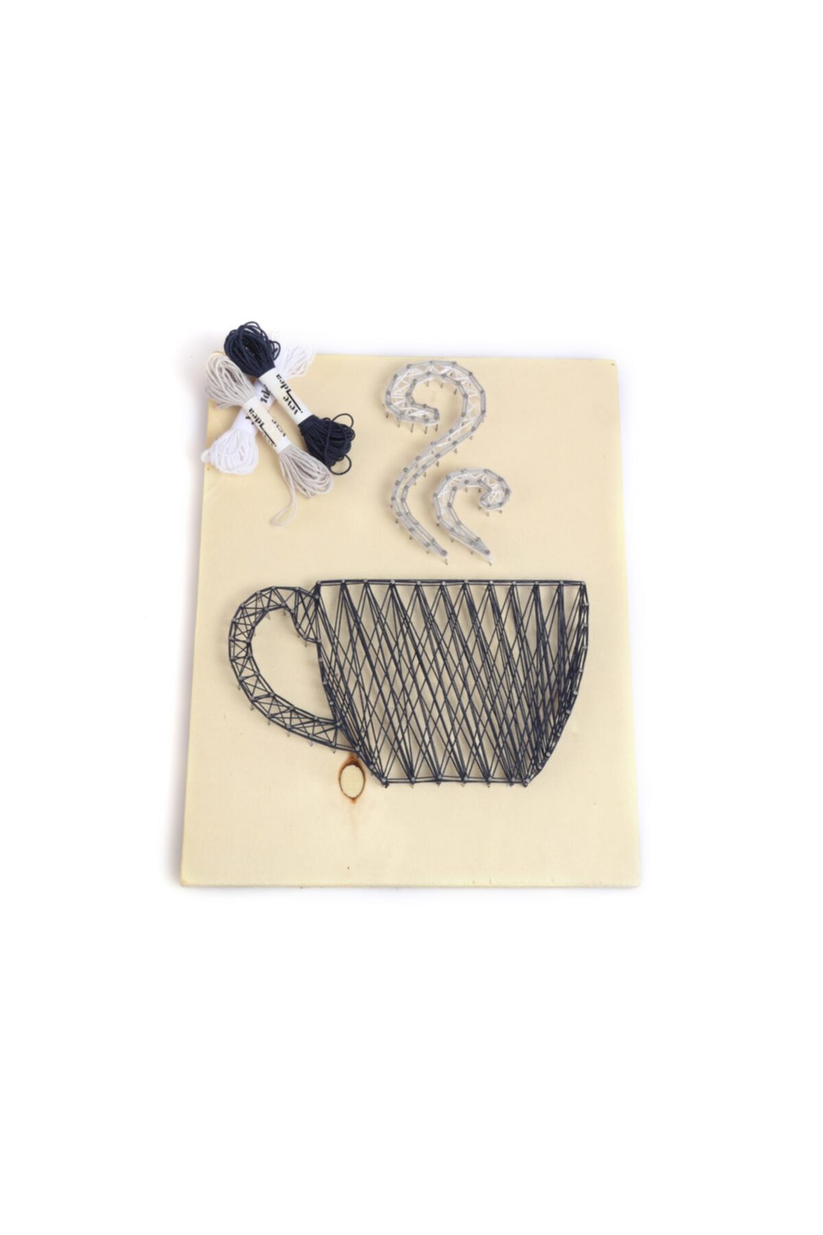 VEVE İDEA Strıng Art(ip Sanatı) Kendin Yap Coffee Fincan Başlangıç Seti
