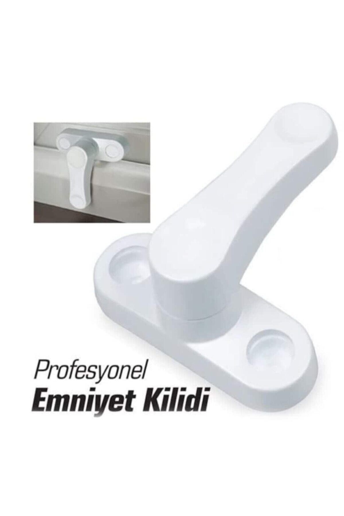 Etraders 10 Adet Pvc Pencere Kapı Pimapen Kilidi Çekmeli Emniyet Kilidi - Etrd711