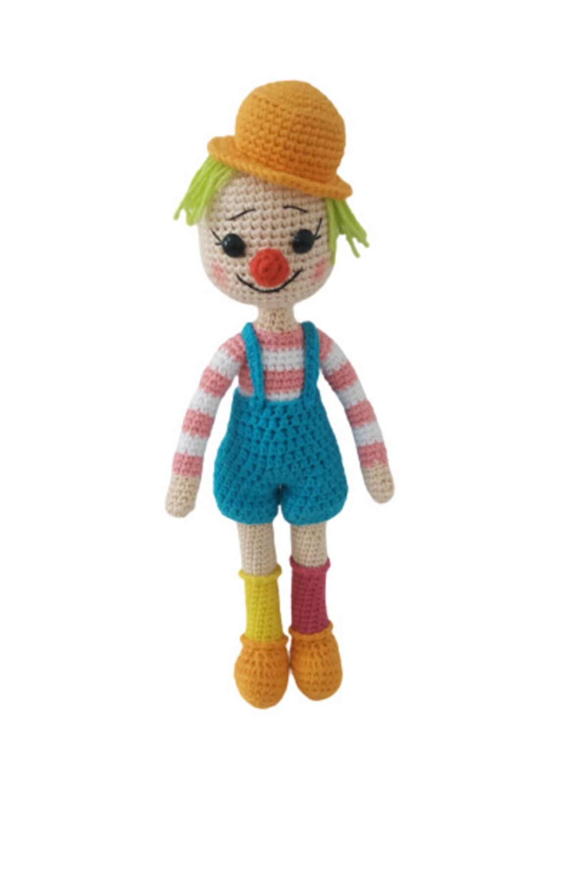 OYUNCAKPARK Tatlı Palyaço Amigurumi Organik Oyuncak