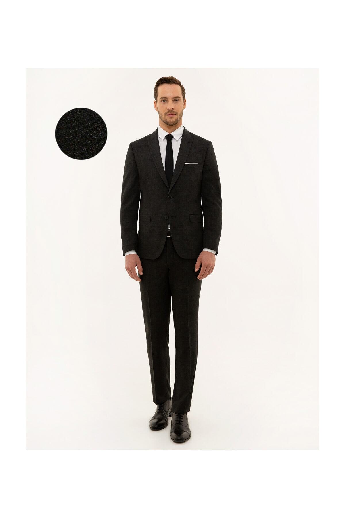 Pierre Cardin Erkek Füme Slim Fit Takım Elbise G021GL001.000.1143933