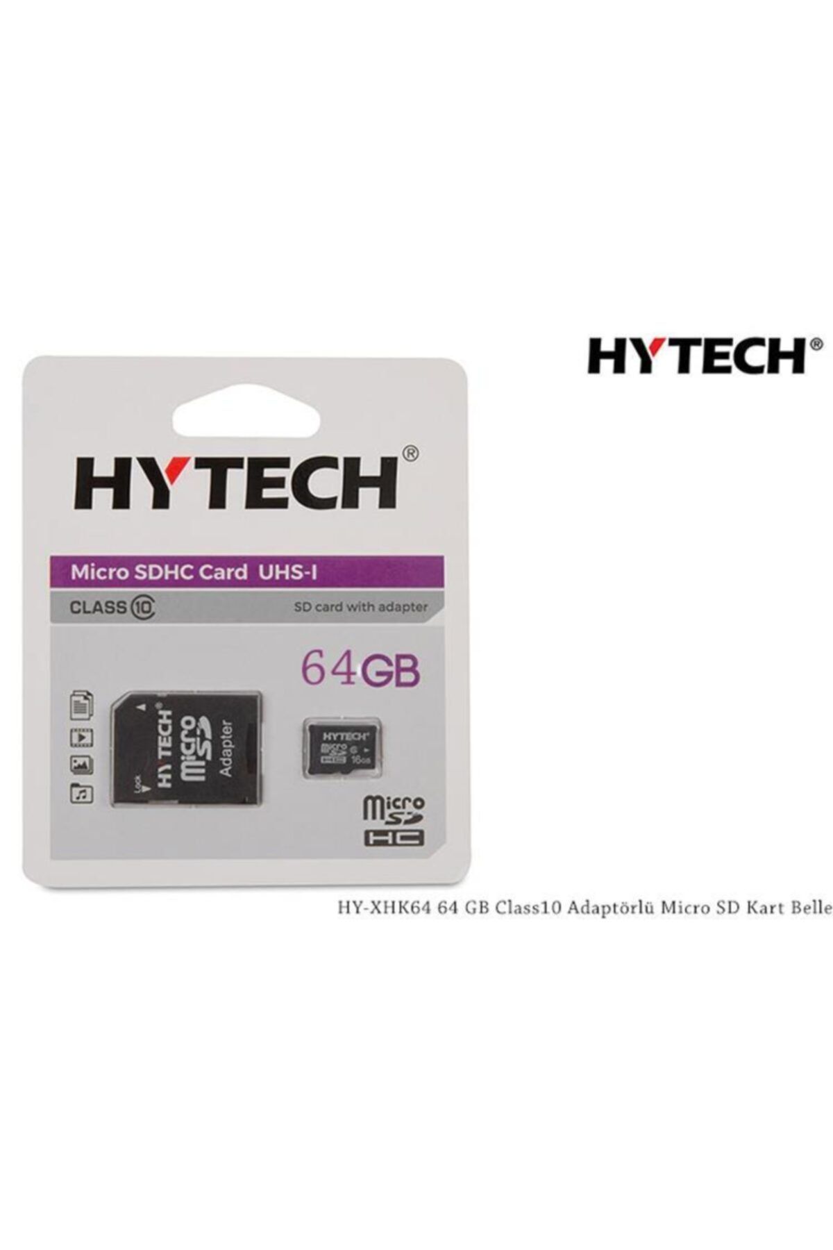 Hytech Hy-xhk64 64gb Class10 Adaptörlü Micro Sd Kart