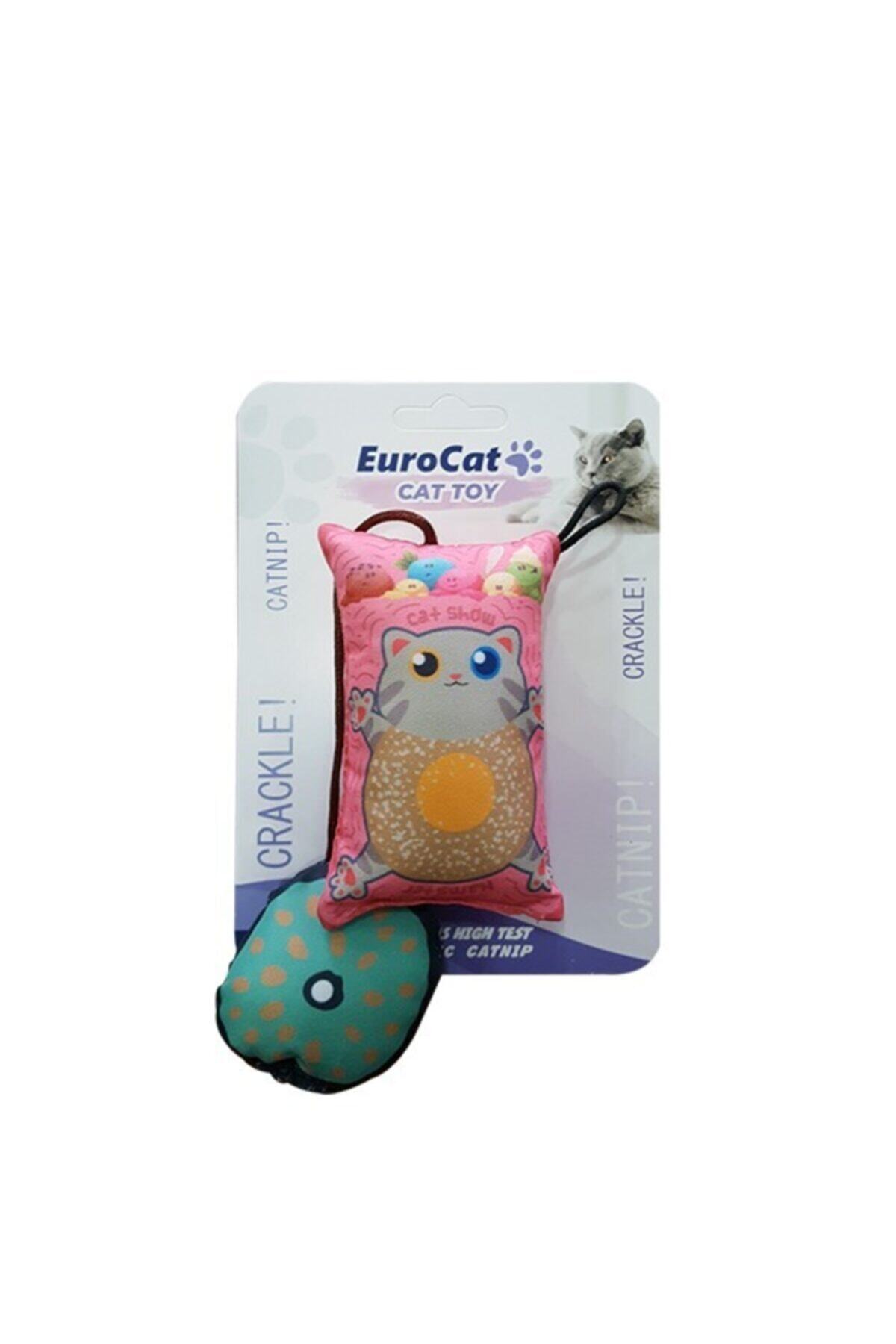 Eurocat Kedi Oyuncağı Yastık Kedi Ufak Yastık 25 Cm