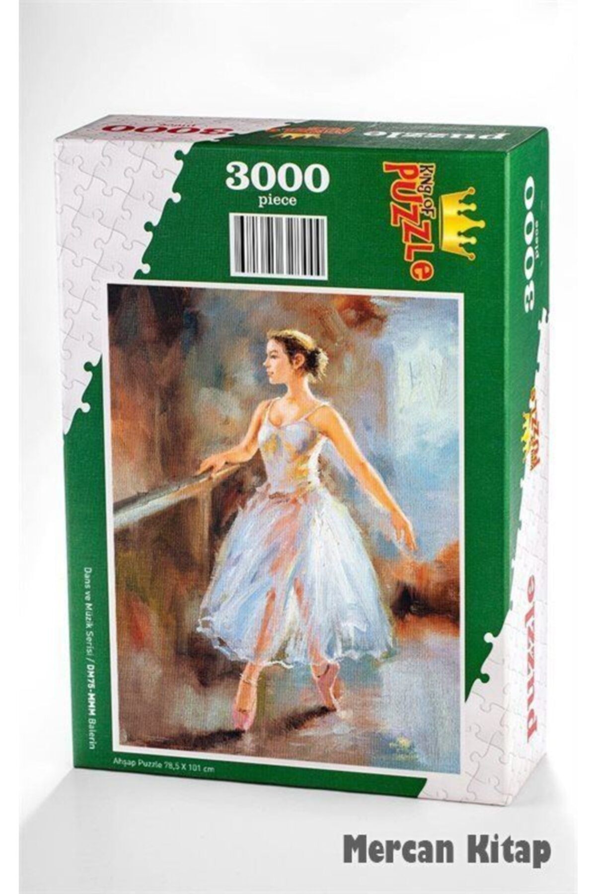 King Of Puzzle Balerin Ahşap Puzzle 3000 Parça (dm75-mmm)