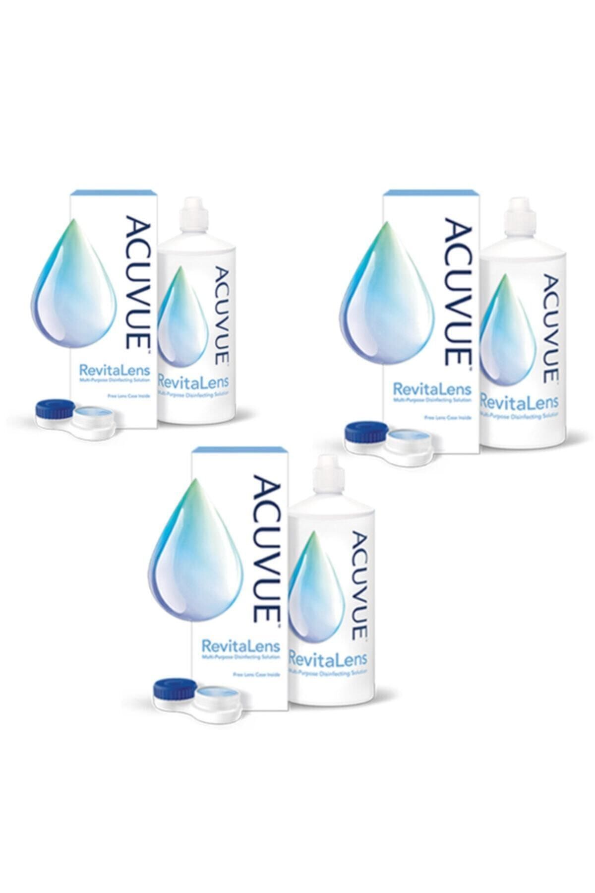 Johnson & Johnson 3 Adet Acuvue Revitalens 360ml Lens Solüsyonu Skt:09/12/2021