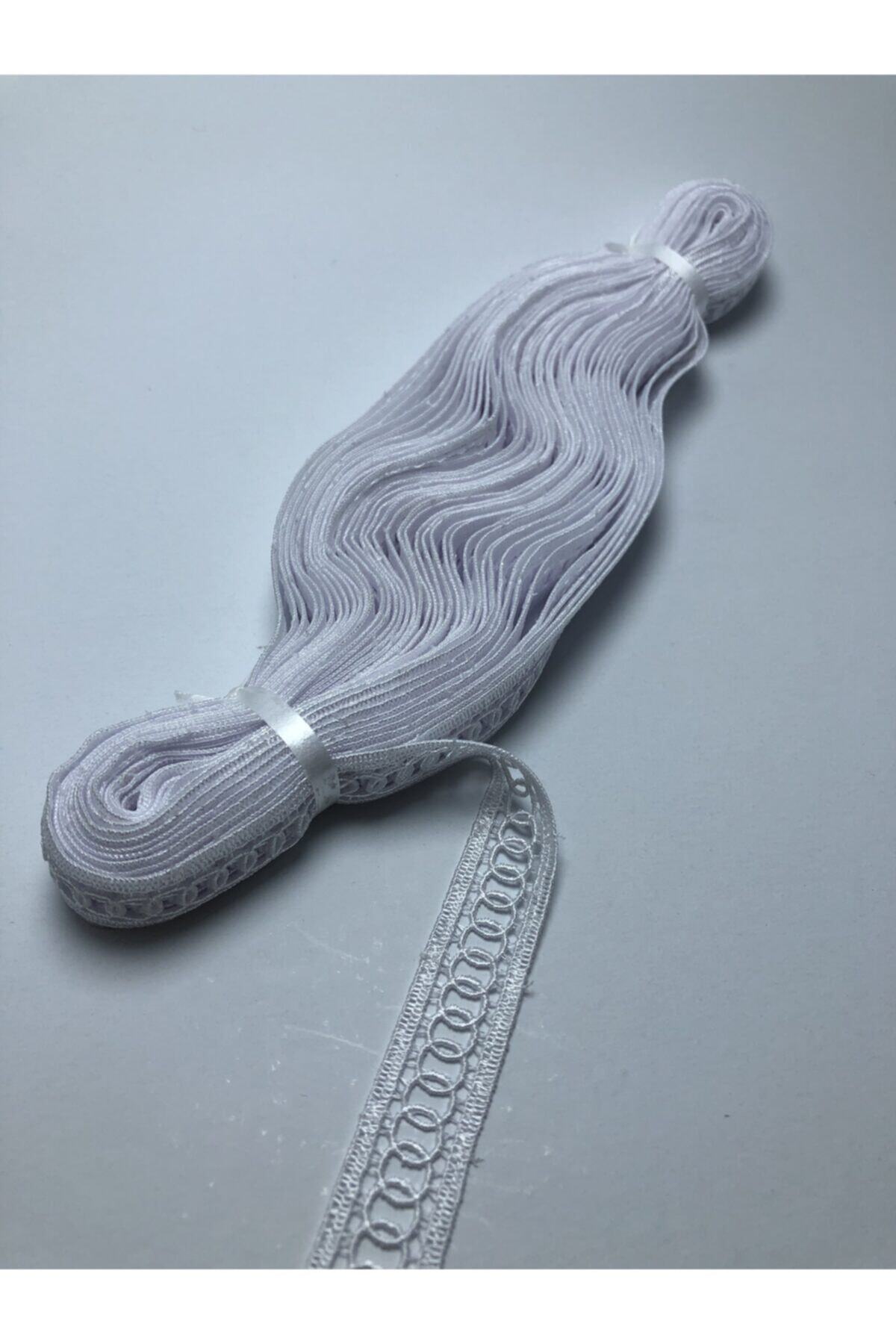 Gazelli Kolber Güpür Beyaz 9,5 metre