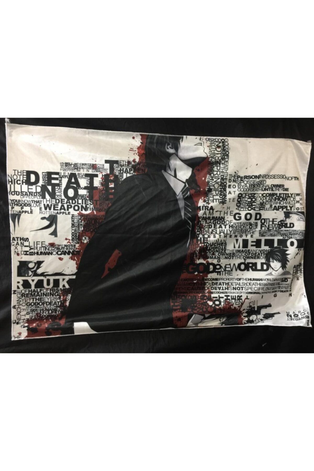 ZID Death Note Kumaş Poster Anime Duvar Halısı 70x100 Cm
