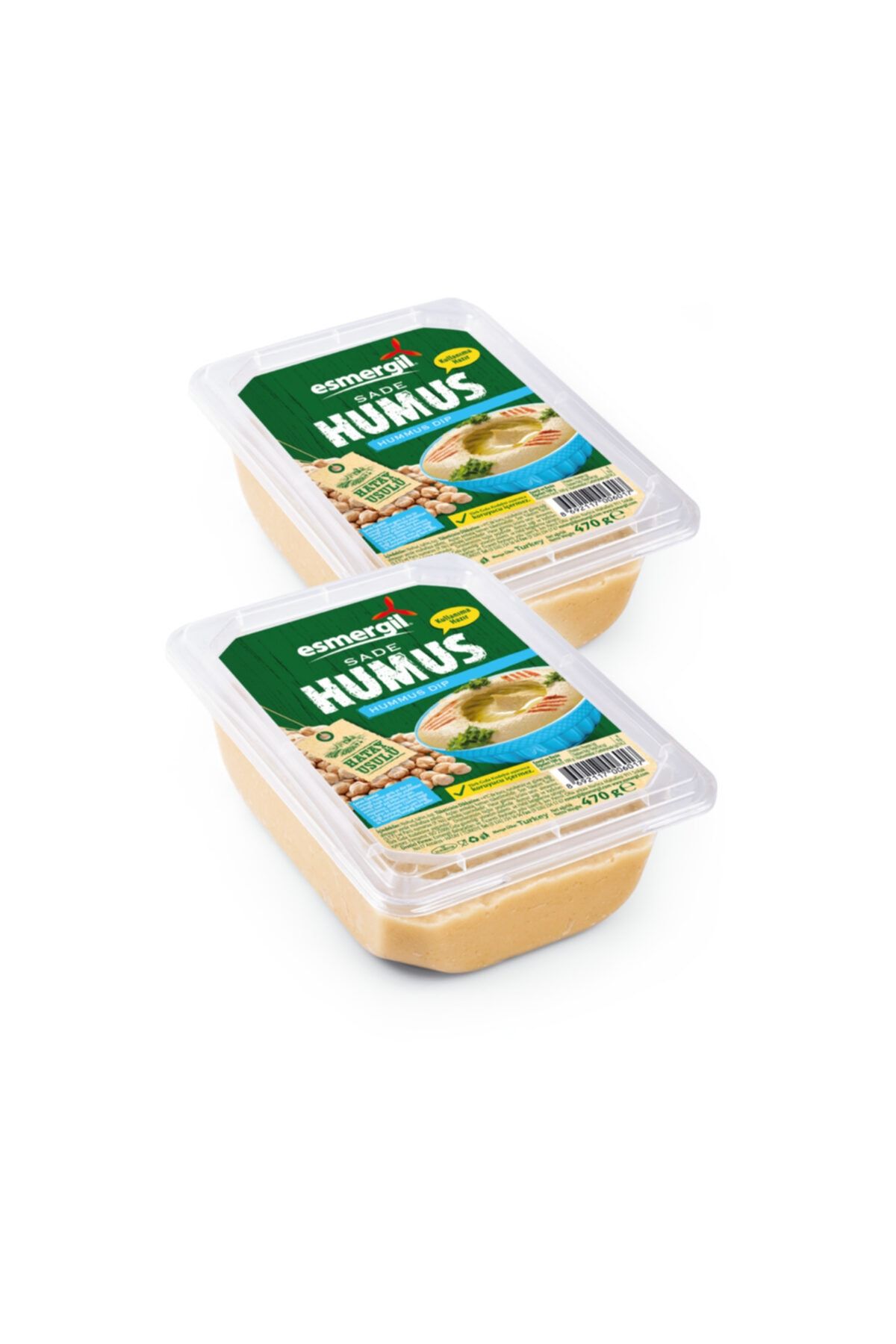 Esmergil Hazır Humus 2'li Paket 2 X 470 gr
