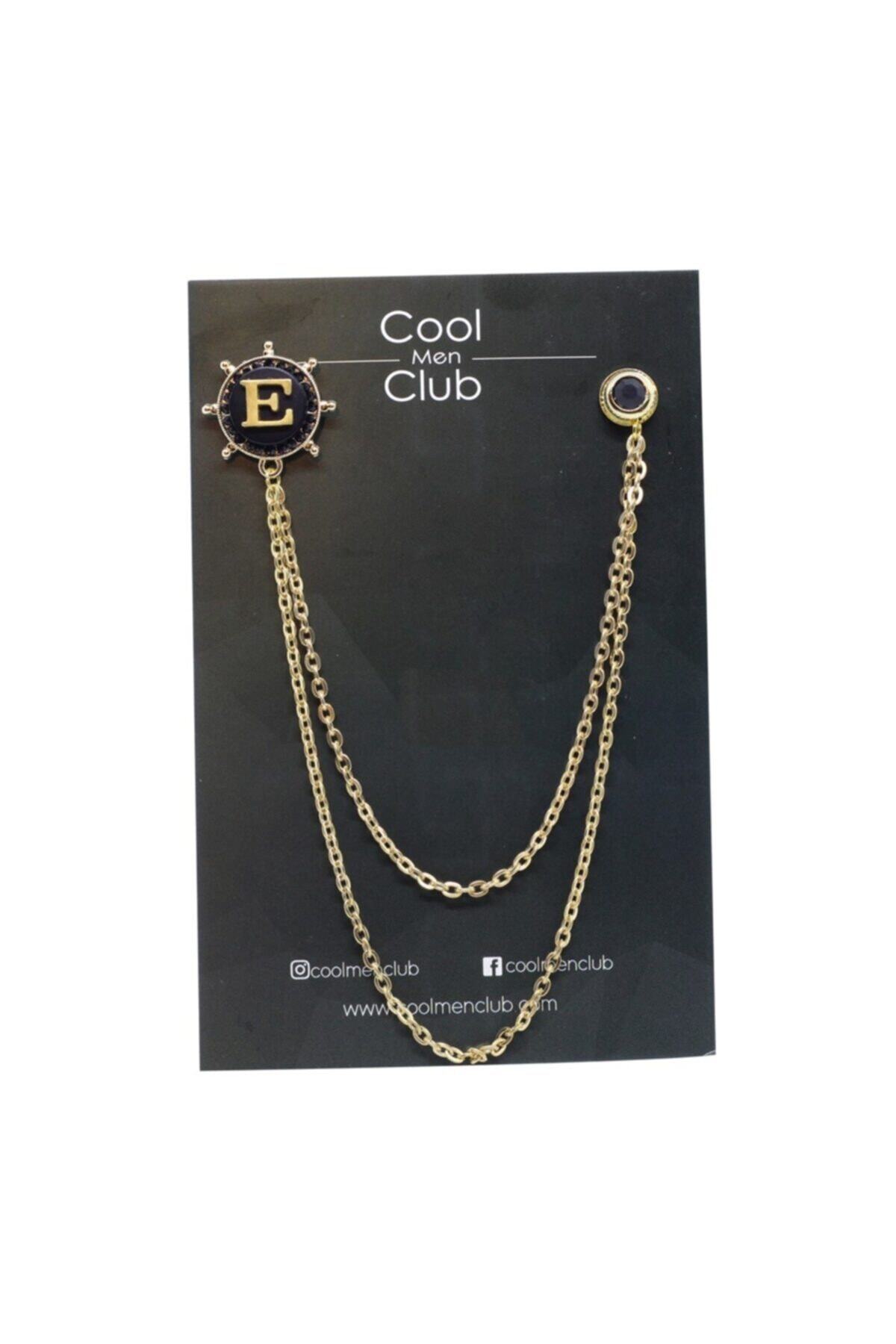 COOLMENCLUB Erkek Altın Ceket Yaka İğnesi
