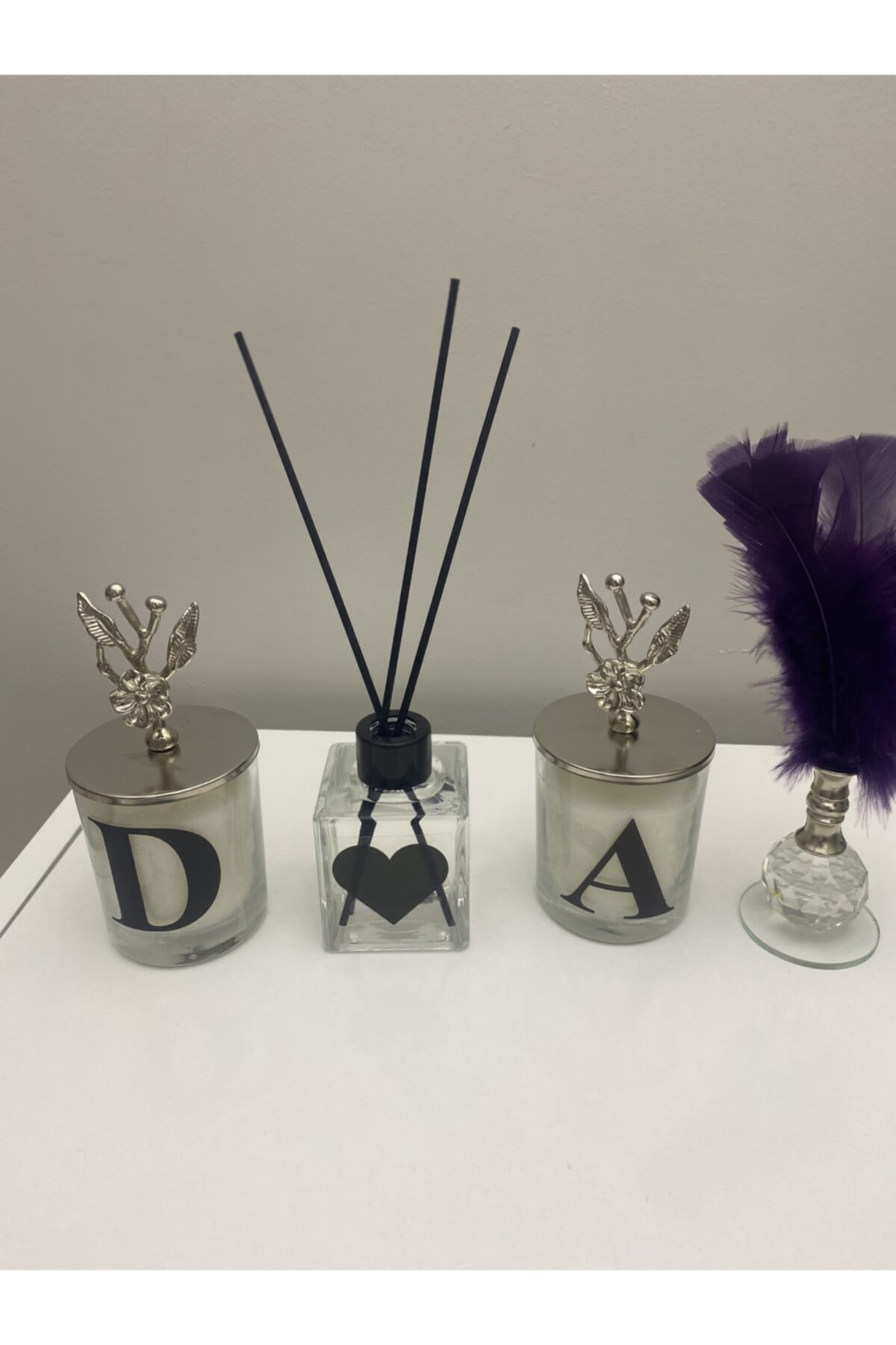 paradisescenthome Gümüş Harfli Set
