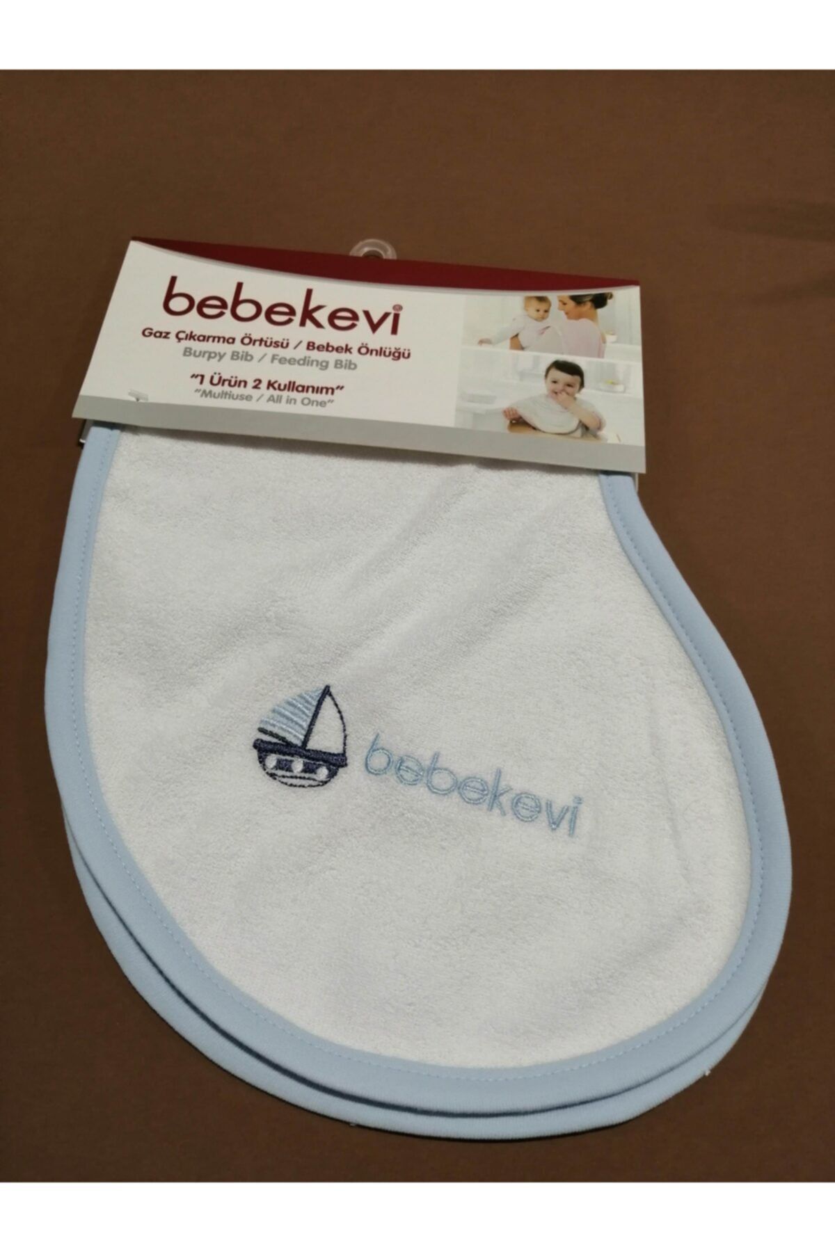 Bebekevi Bebek Mavi Omuz Örtüsü