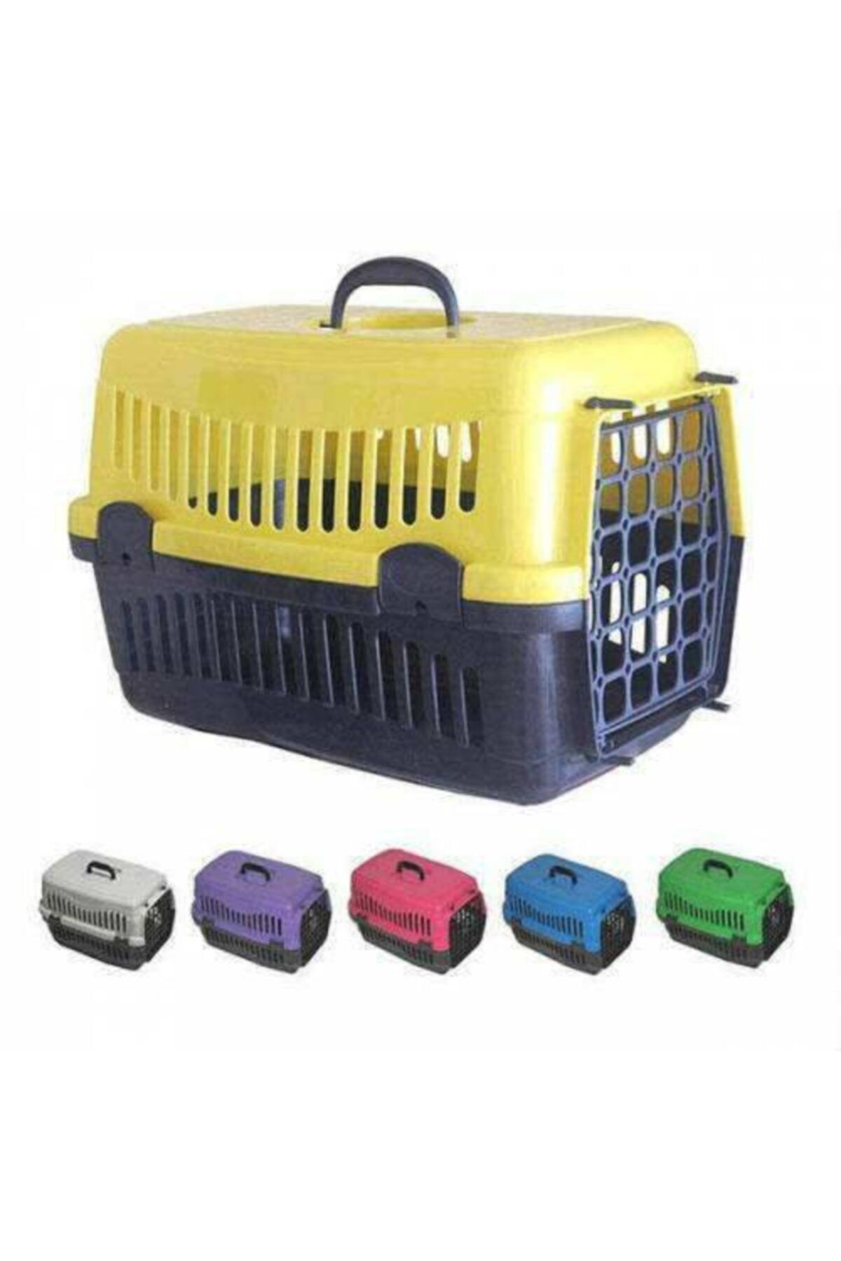 Lione Kedi Köpek Taşıma Çantası Box Plastik 50x33x33 Cm