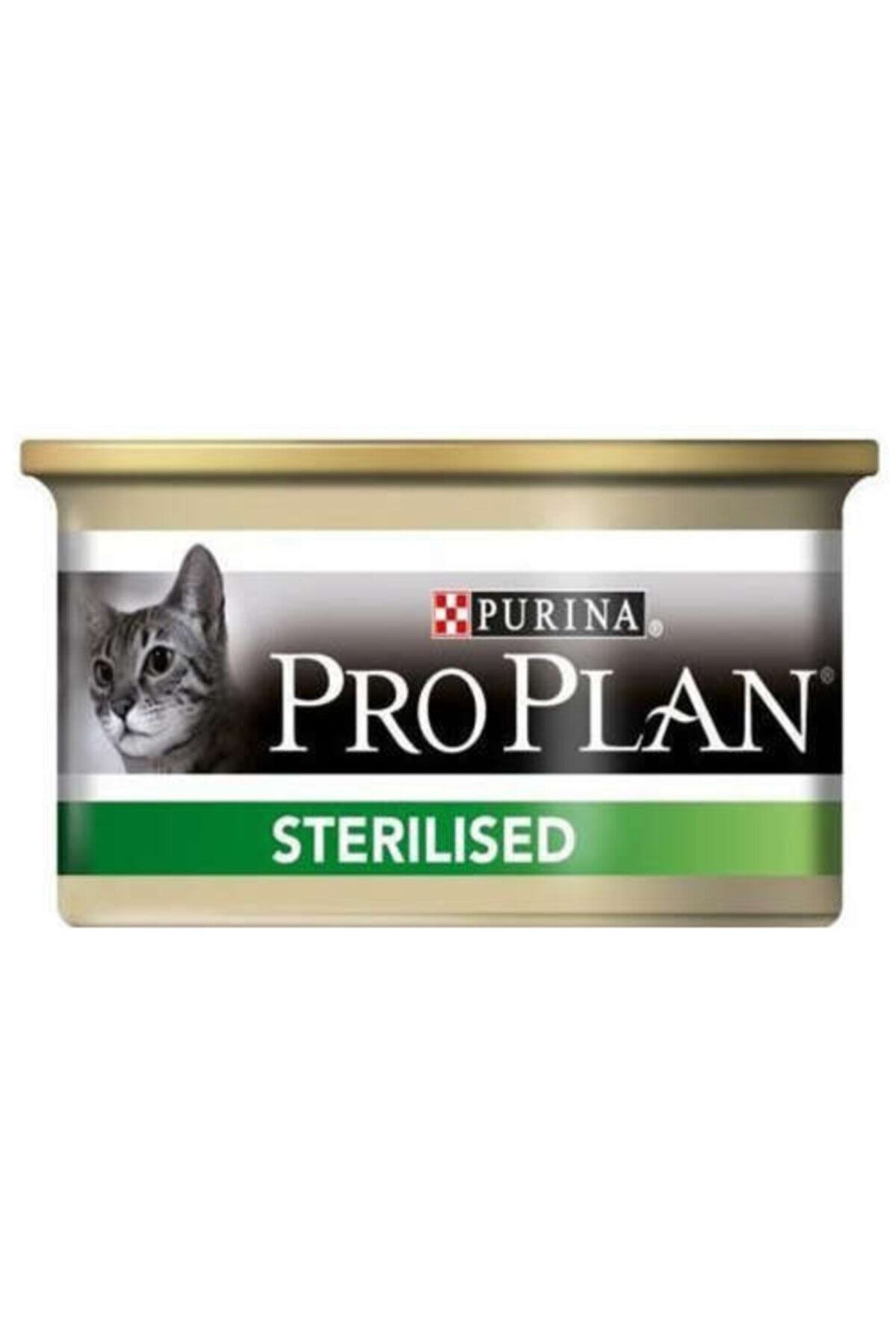 Purina Pro Plan Sterilised Ton Ve Somonlu Kısırlaştırılmış Kedi Konservesi 85 Gr.x 24 Adet