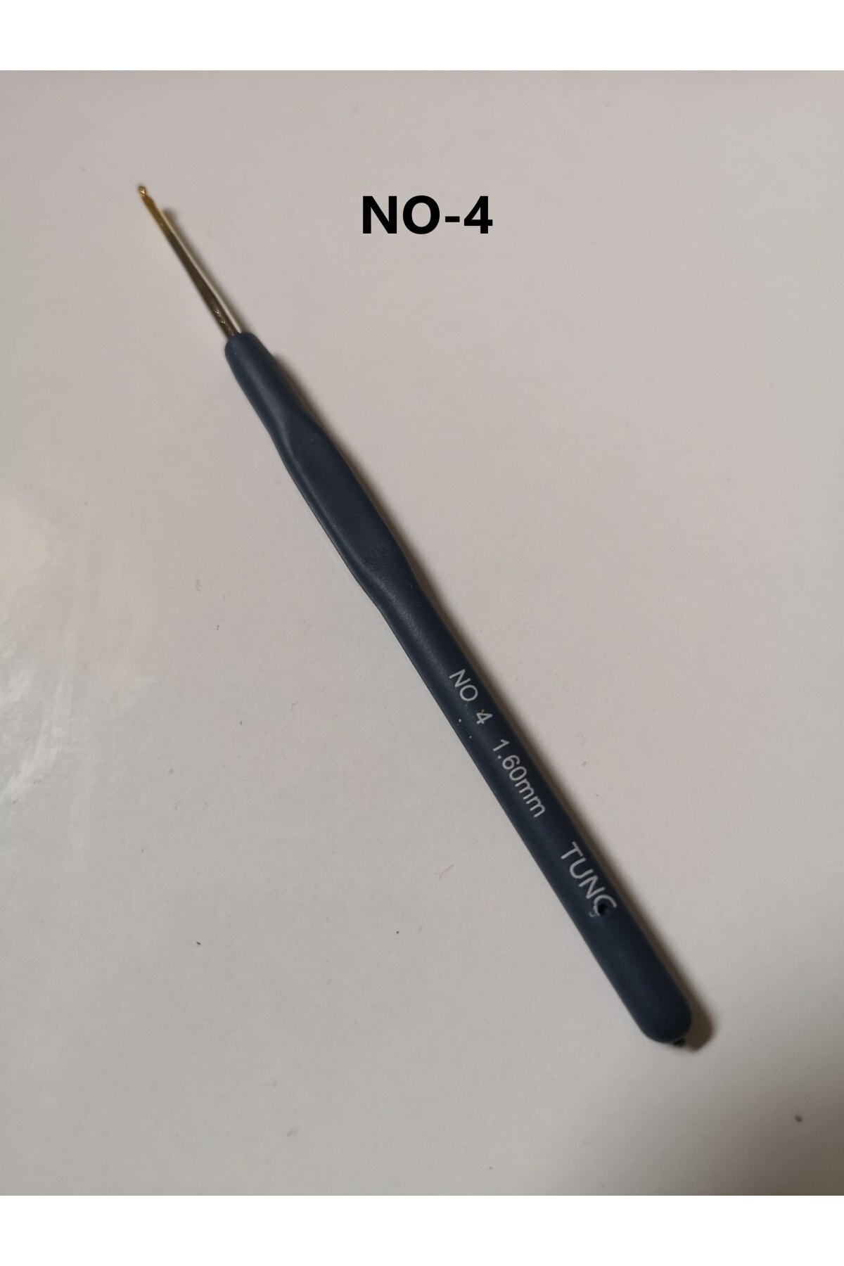 Tunç Elastik Saplı Dantel Tığ No-4