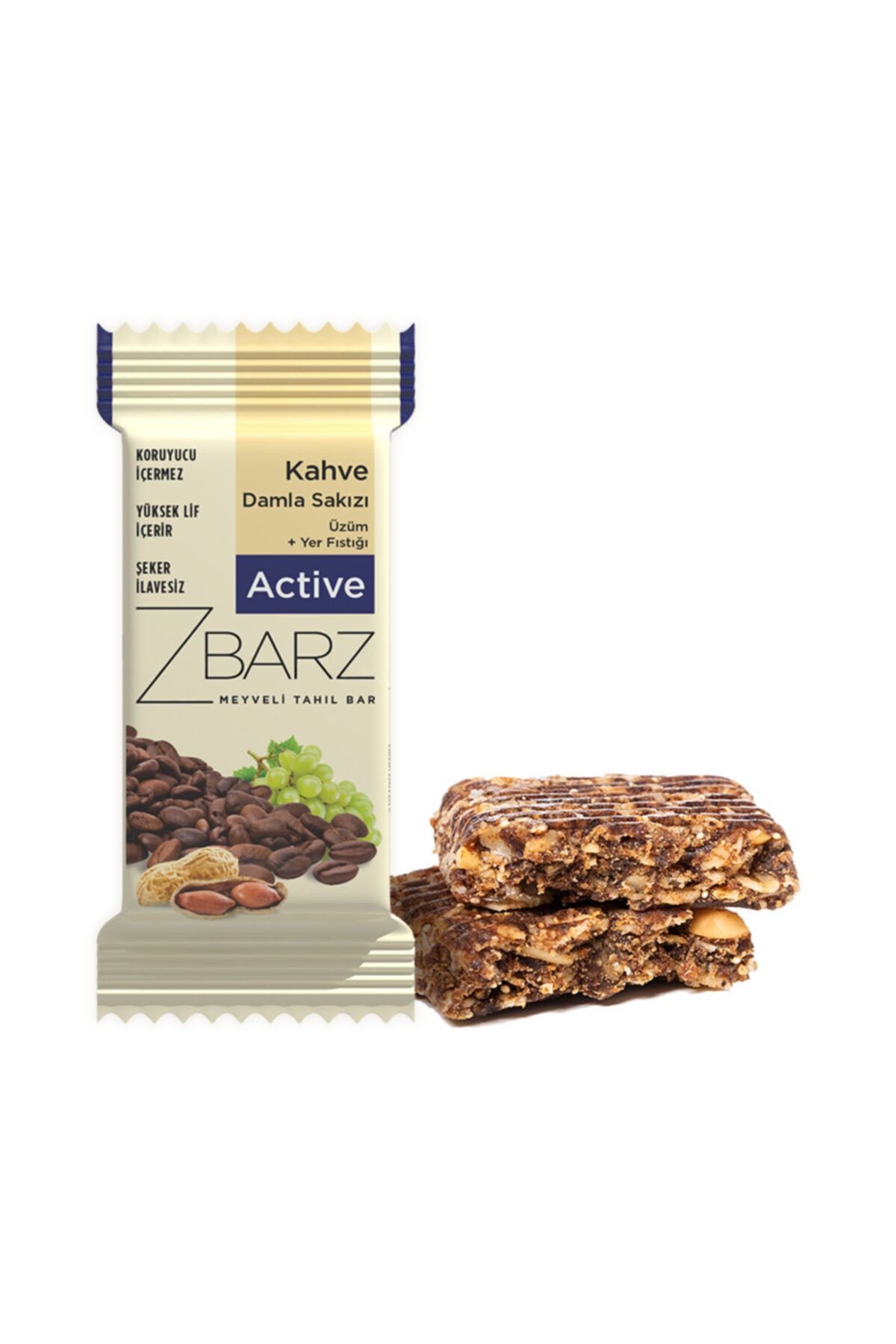ZBARZ GIDA SAN VE TİC AŞ Zbarz Active Damla Sakızlı Bar 35 g 12 Adet