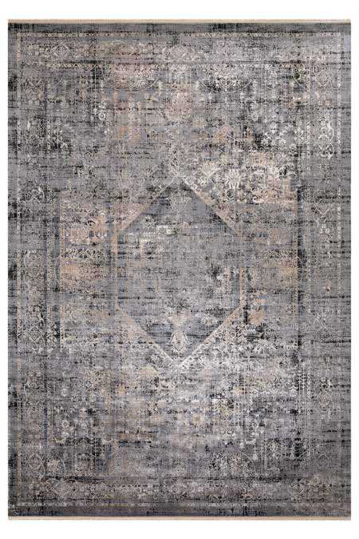 angora hali decorium 9373s siyah kahverengi hali fiyati yorumlari trendyol