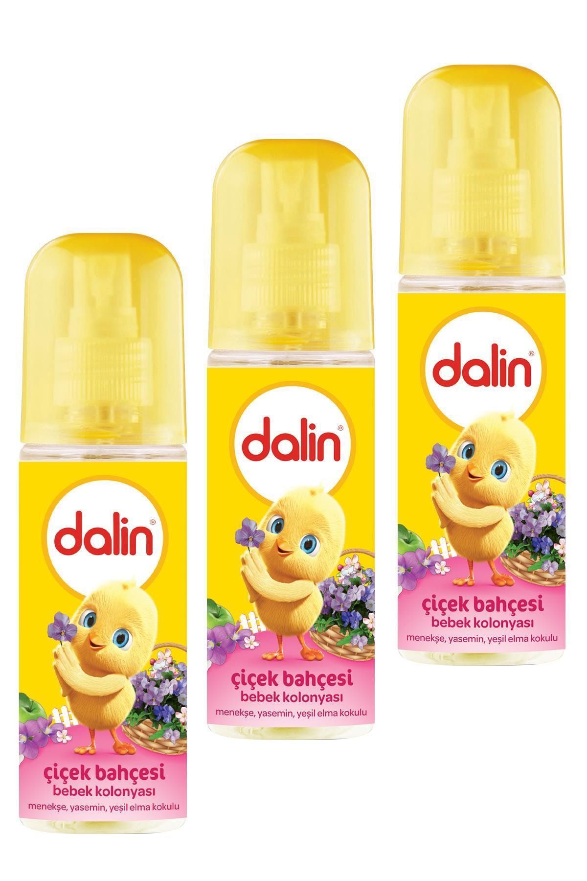 dalin bebek kolonyasi cicek bahcesi 150ml x 3 adet fiyati yorumlari trendyol