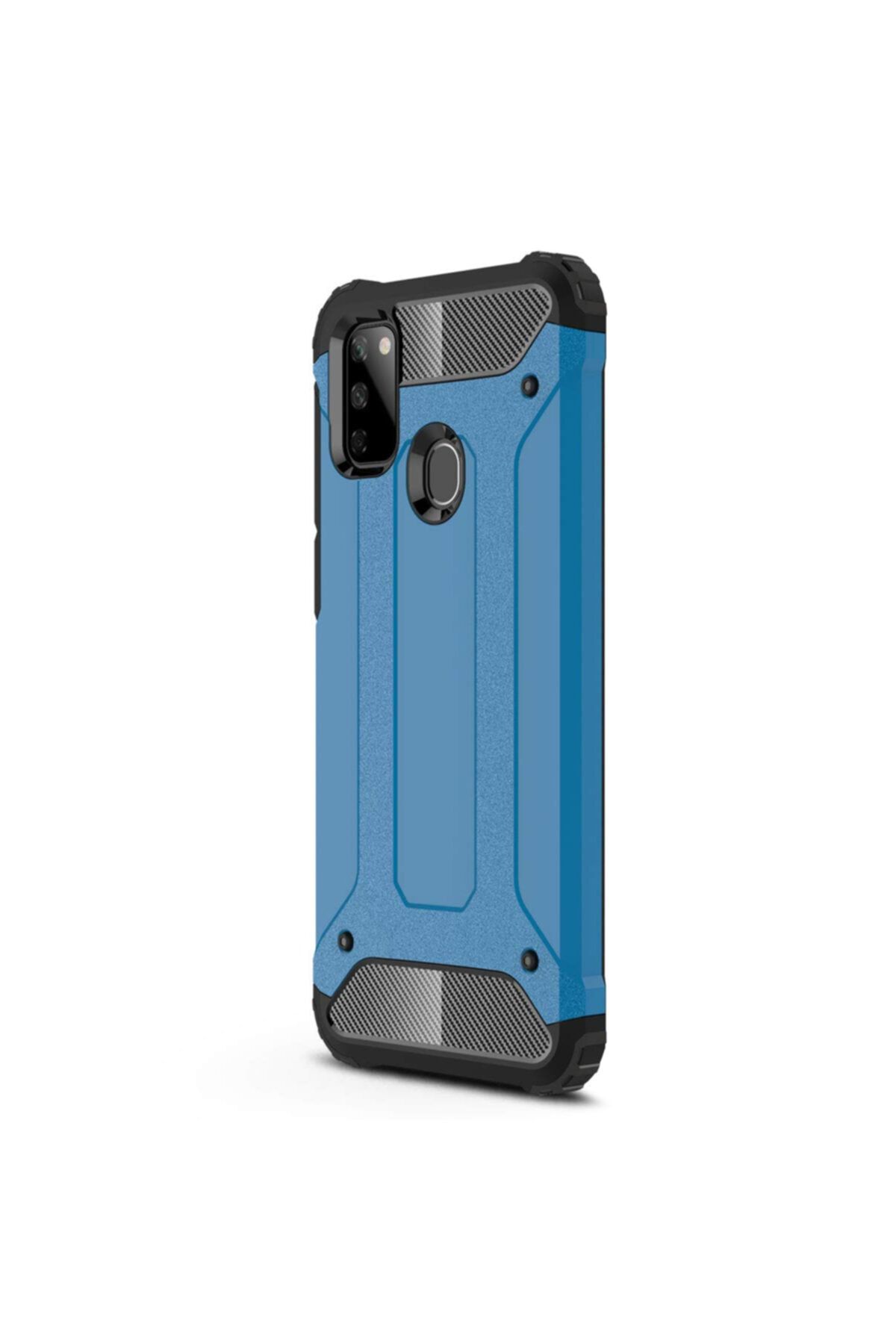 Microsonic Microsonic Galaxy M21 Kılıf Rugged Armor Mavi 2