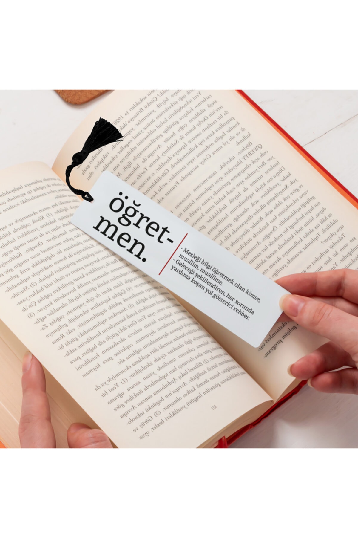 Hediyesepeti Öğretmen Kelime Anlamlı Kitap Ayracı