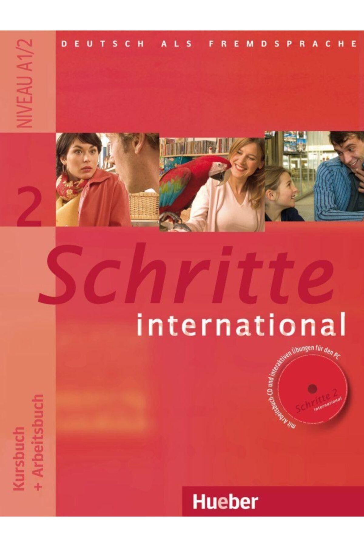 Hueber Yayınları Schritte International 2 Kursbuch Arbeitsbuch A1.2 Mit Audio-cd Zum