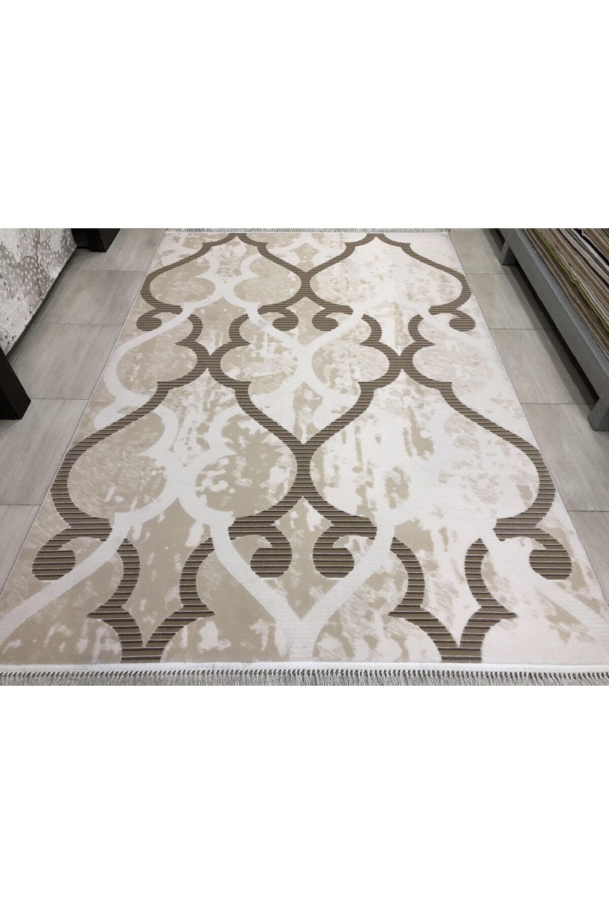 bahariye hali ruby 2958 vizon 200x290 6m2 hali fiyati yorumlari trendyol