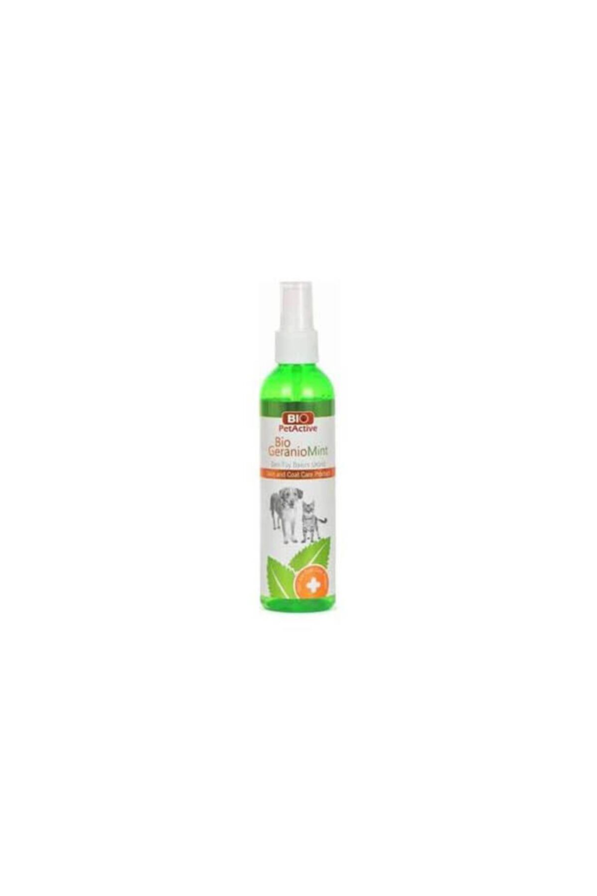 Biodrops Bio Petactive Geranio Mint Deri Tüy Bakım Ürünü Kedi Ve Köpekler Için 100 Ml