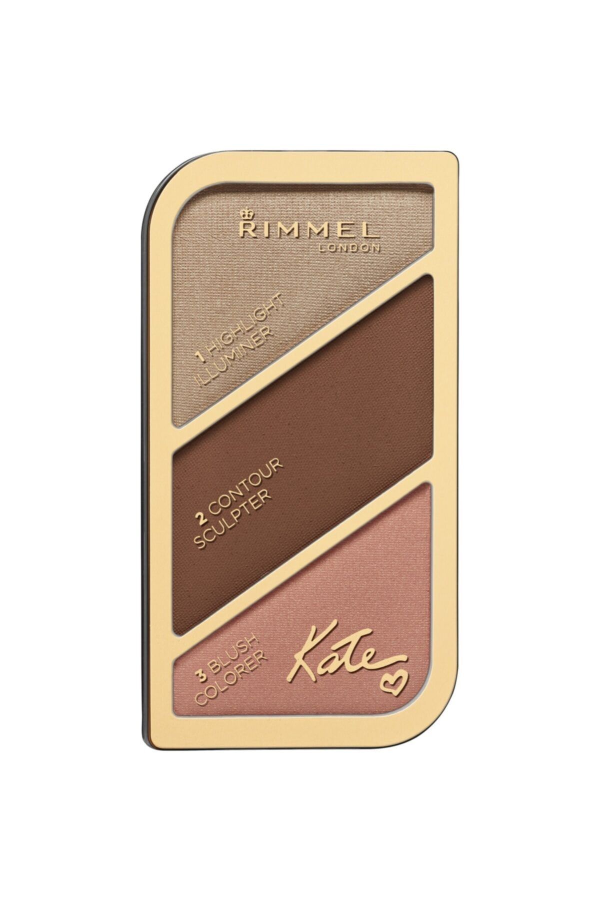 RIMMEL LONDON Kate Sculpting & Aydınlatıcı Kit Golden Bronzer