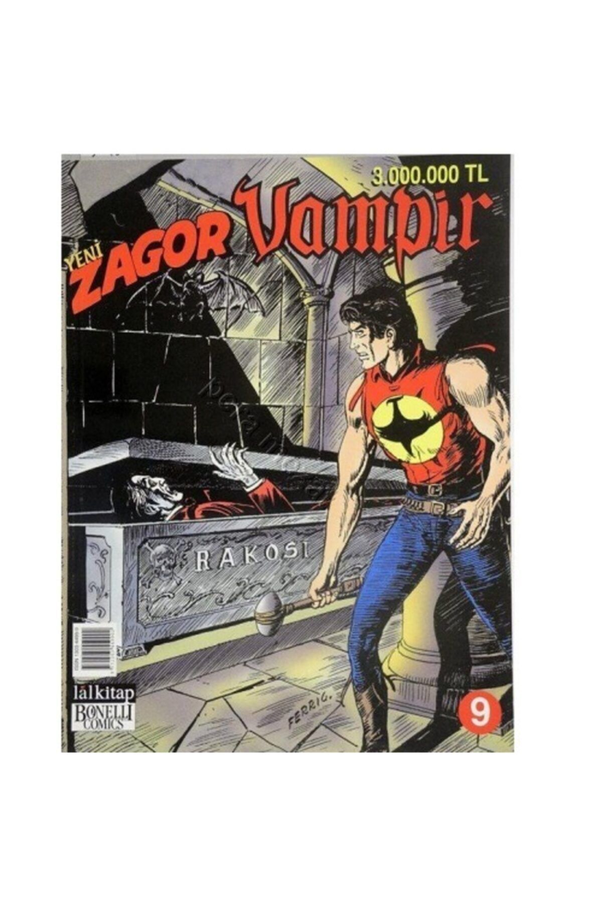 Lal Kitap Yeni Zagor Sayı 9 - Vampir - Mauro Boselli