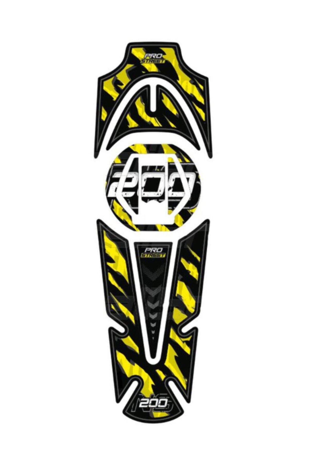 Universal Ürünler  Motorsiklet Pulsar Ns 200 Yeni Model Depo Tan Pad Set