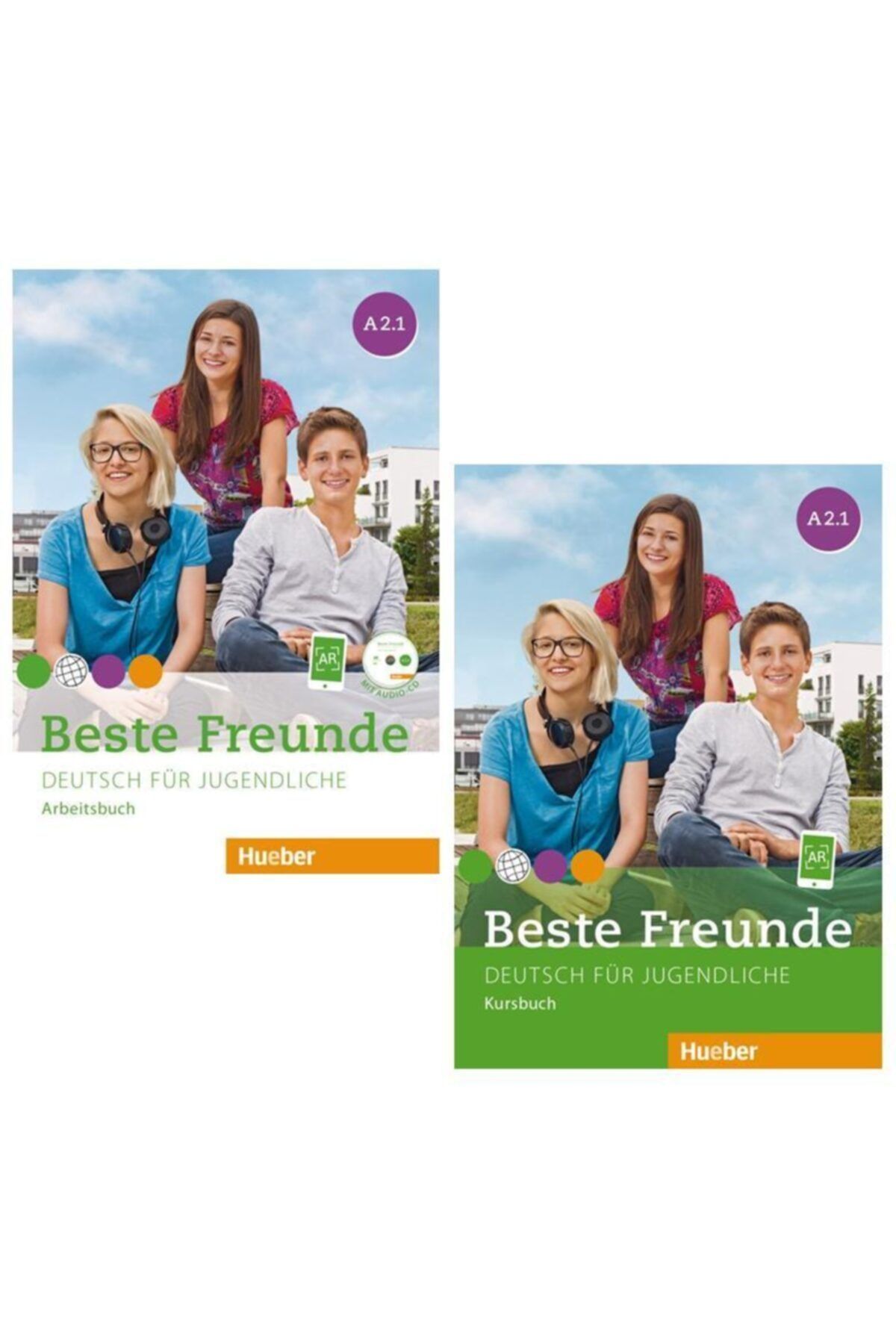 Hueber Yayınları Beste Freunde A2.1 Kursbuch Und Arbeitsbuch Mit Cd-rom