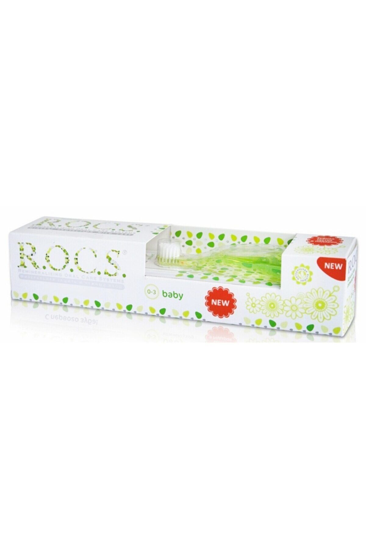 R.O.C.S. Baby Yeşil Diş Fırçası ve Diş Macunu 45 g