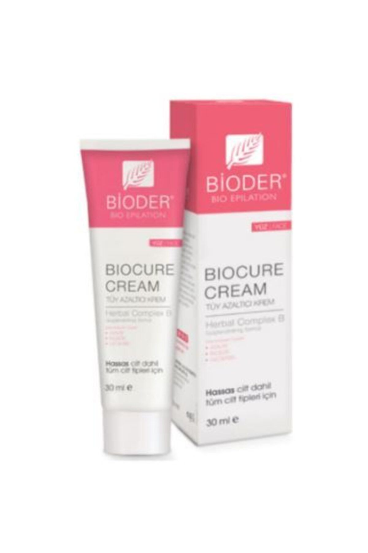 Bioder Tüy Azaltıcı Krem 30 Ml Yüz Için