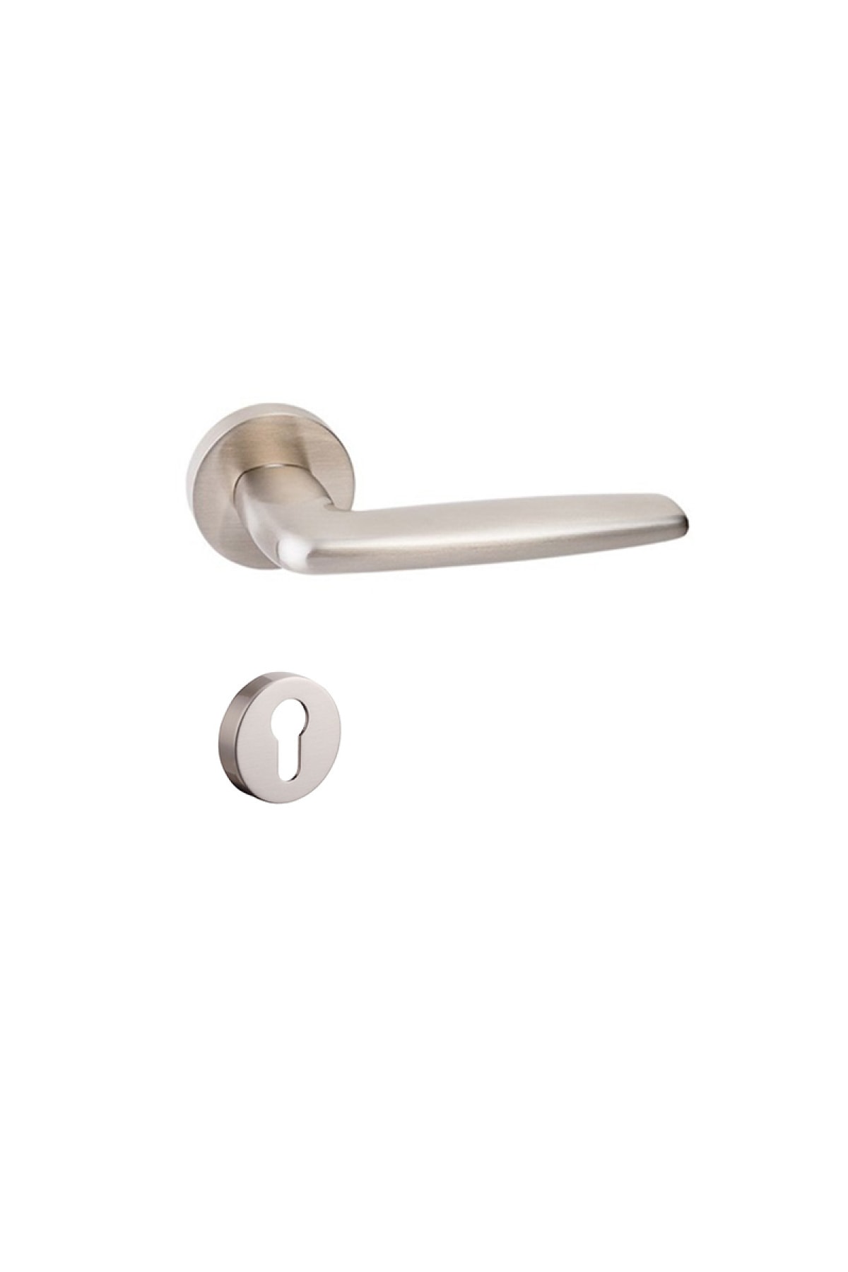 System Kaya Nikel Saten Barelli Kapı Kolu