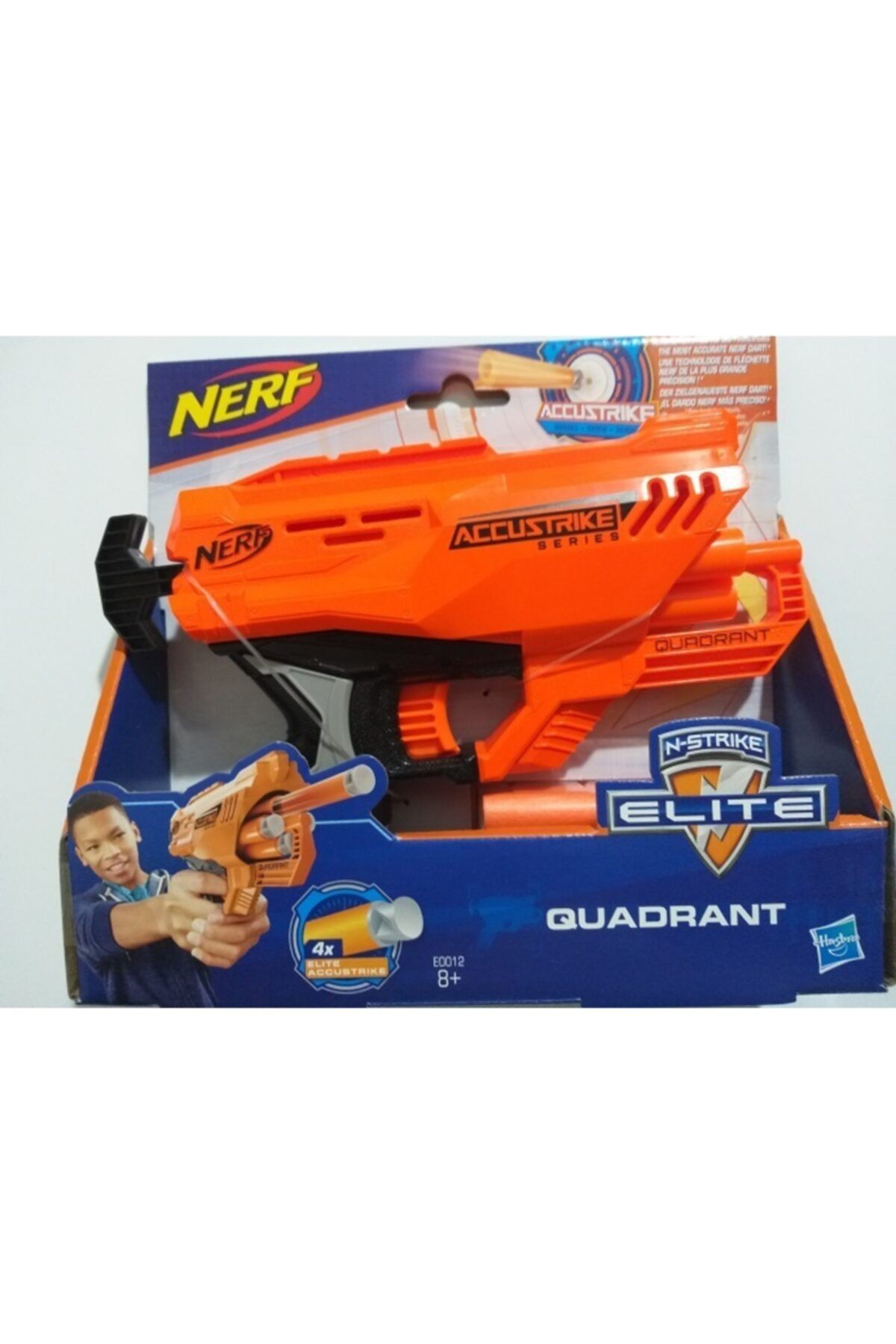 Nerf .jpeg Elite Accustrıke Hasbro Lisanslı Ürün Turuncu Renk Ex*4