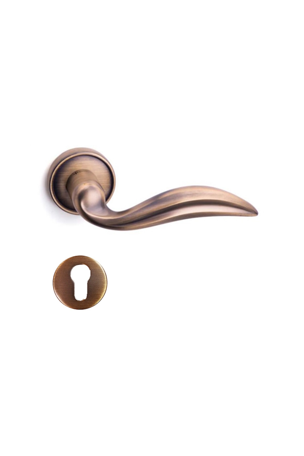 System Dıana Mat Antik Barelli Kapı Kolu