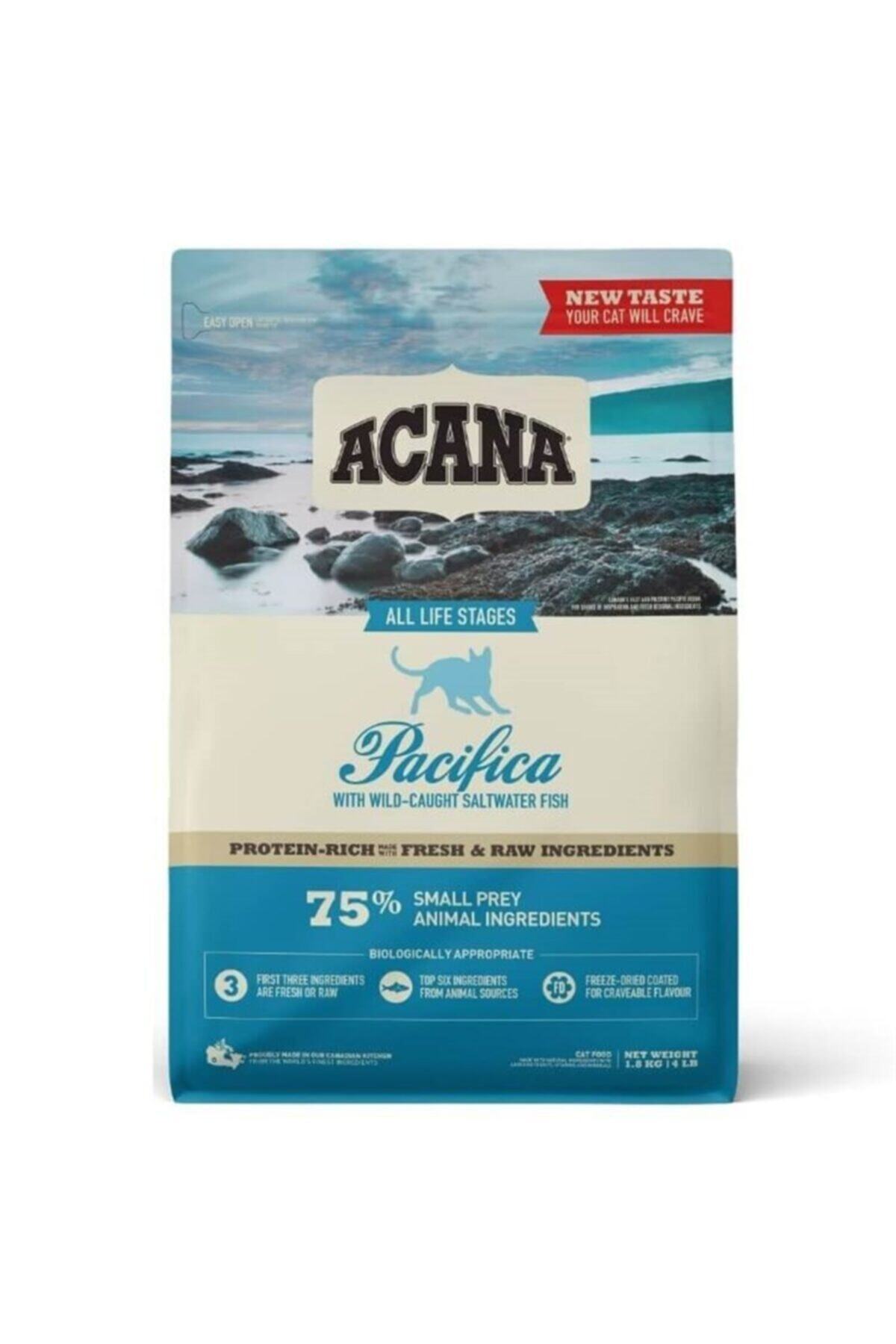 Acana Pacifica Regionals Cat Balıklı Tahılsız Yetişkin Kedi Maması 1800 G