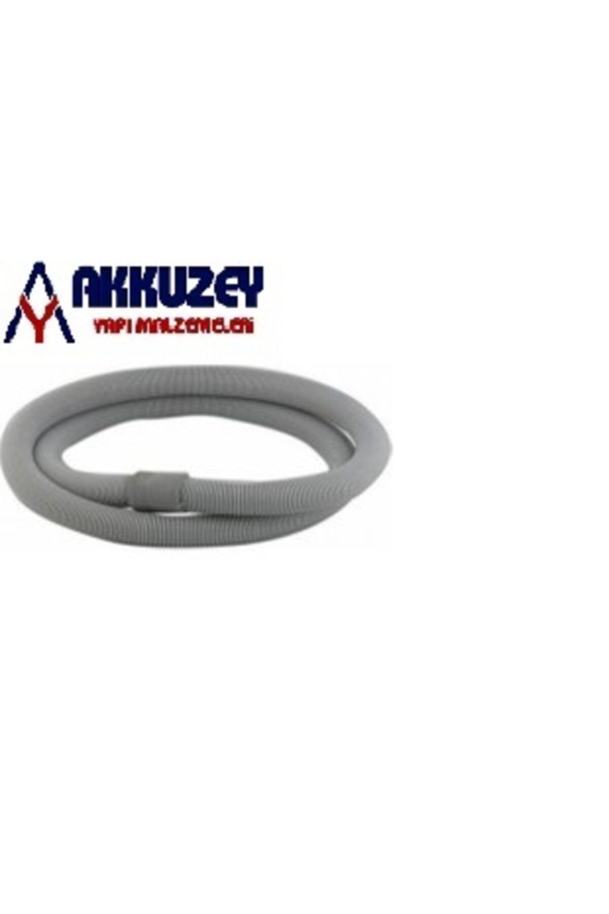 AKKUZEY Çamaşır Ve Bulaşık Makinasına Uyumlu Pis Su Atık Borusu 3mt