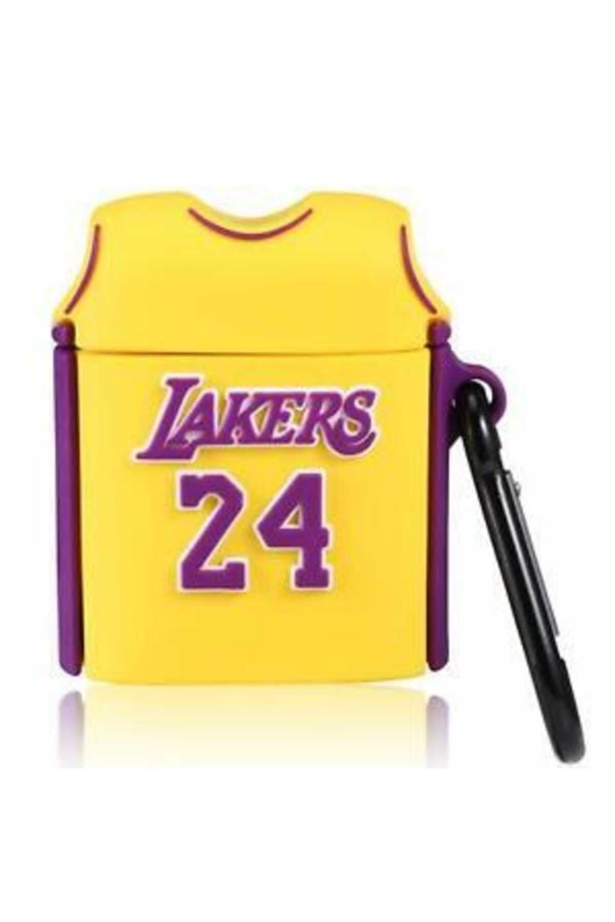 MY MÜRDÜM Kobe Bryant Imzalı 24 Numaralı Forma Lakers Airpods Kılıfı 1. Ve 2. Nesil Uyumlu