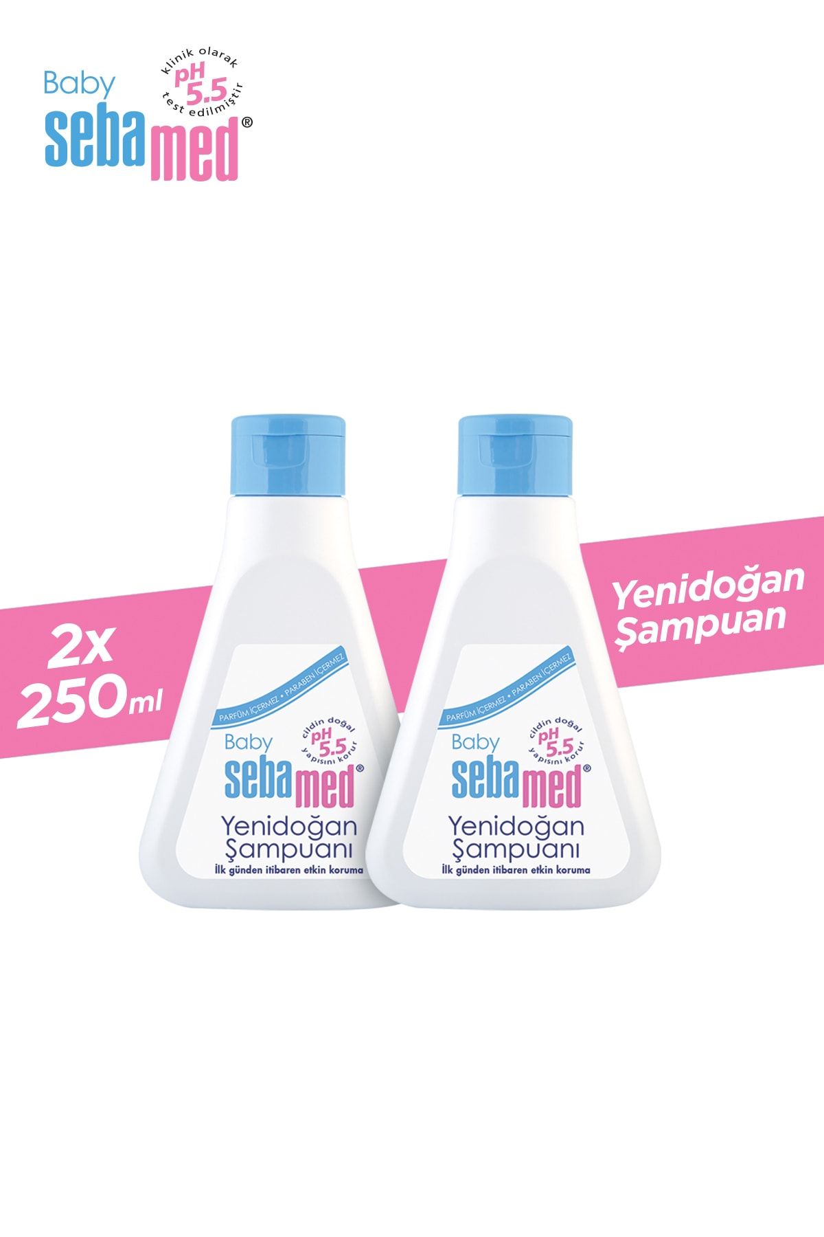 Sebamed Bebe Yenidoğan Şampuanı 250 ml X 2 Adet