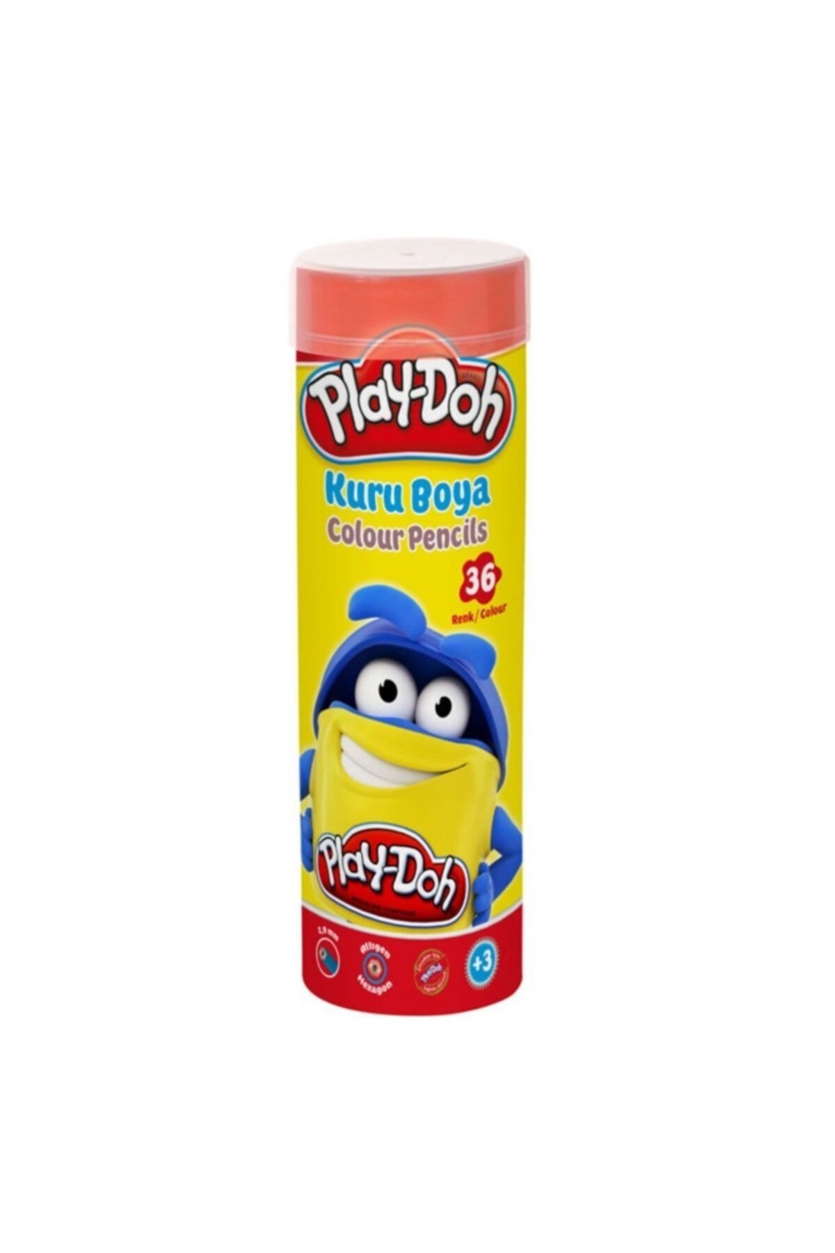 BAKBAKAVM Play-doh 36 Renk Kuru Boya Kalemi