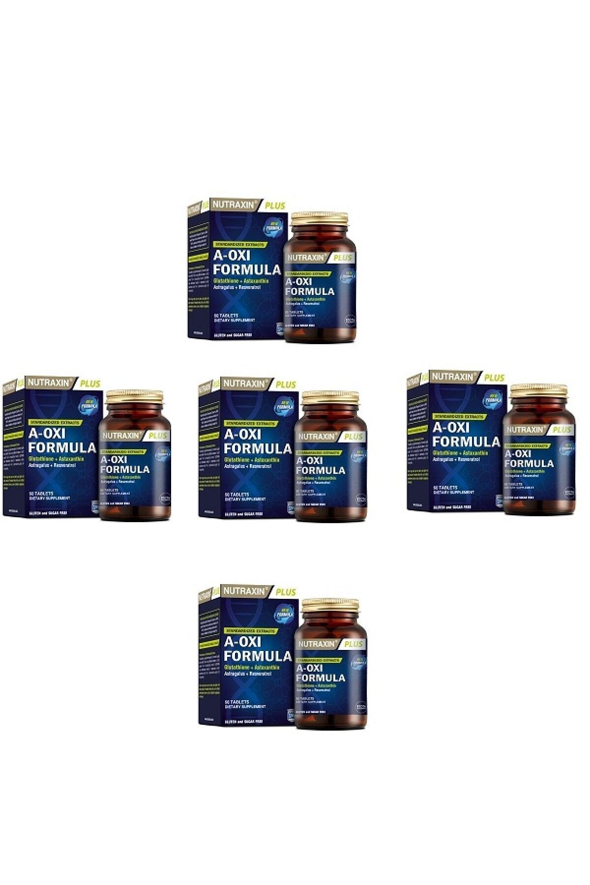 Nutraxin Yetişkinler Için Takviye Edici Gıda A-oxi Formula 60 Kapsül*5