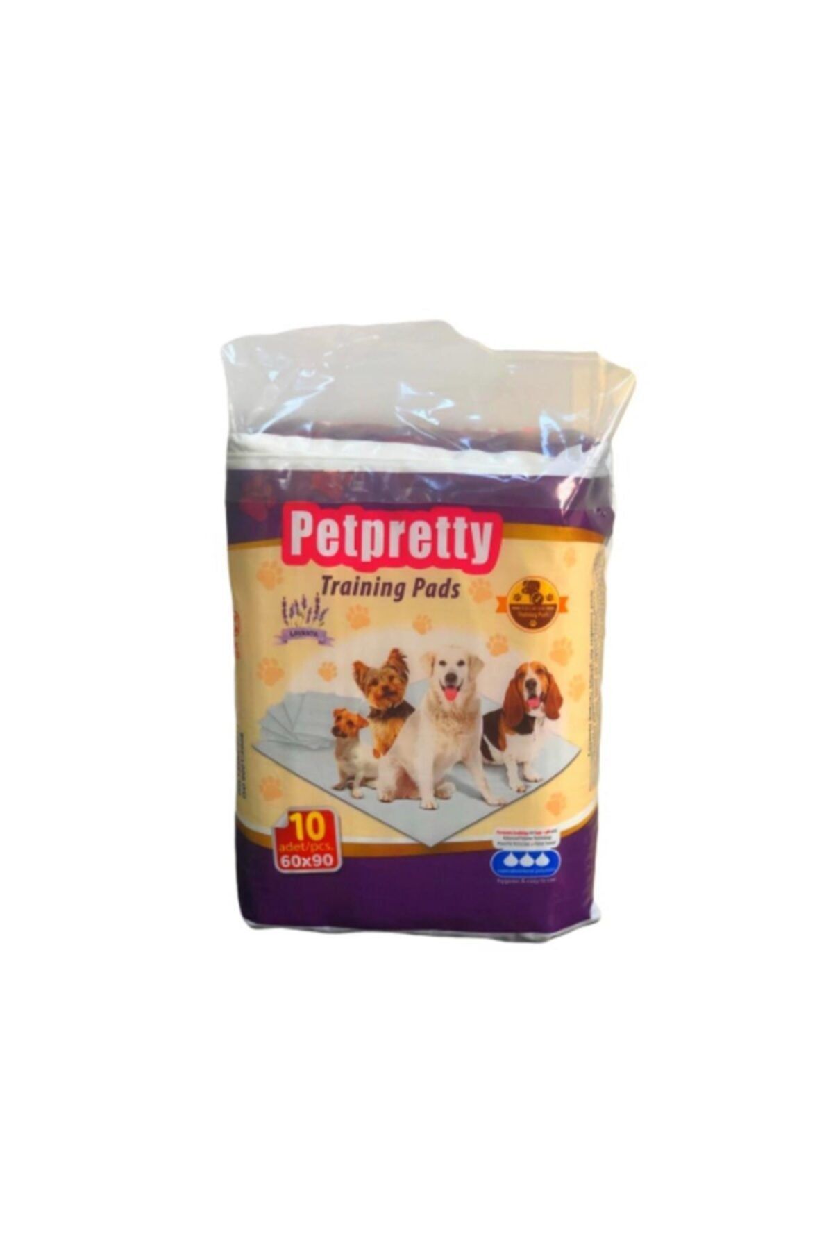 Pet Pretty Petpretty Lavanta Kokulu Köpek Çiş Pedi 60x90 Cm 10'lu