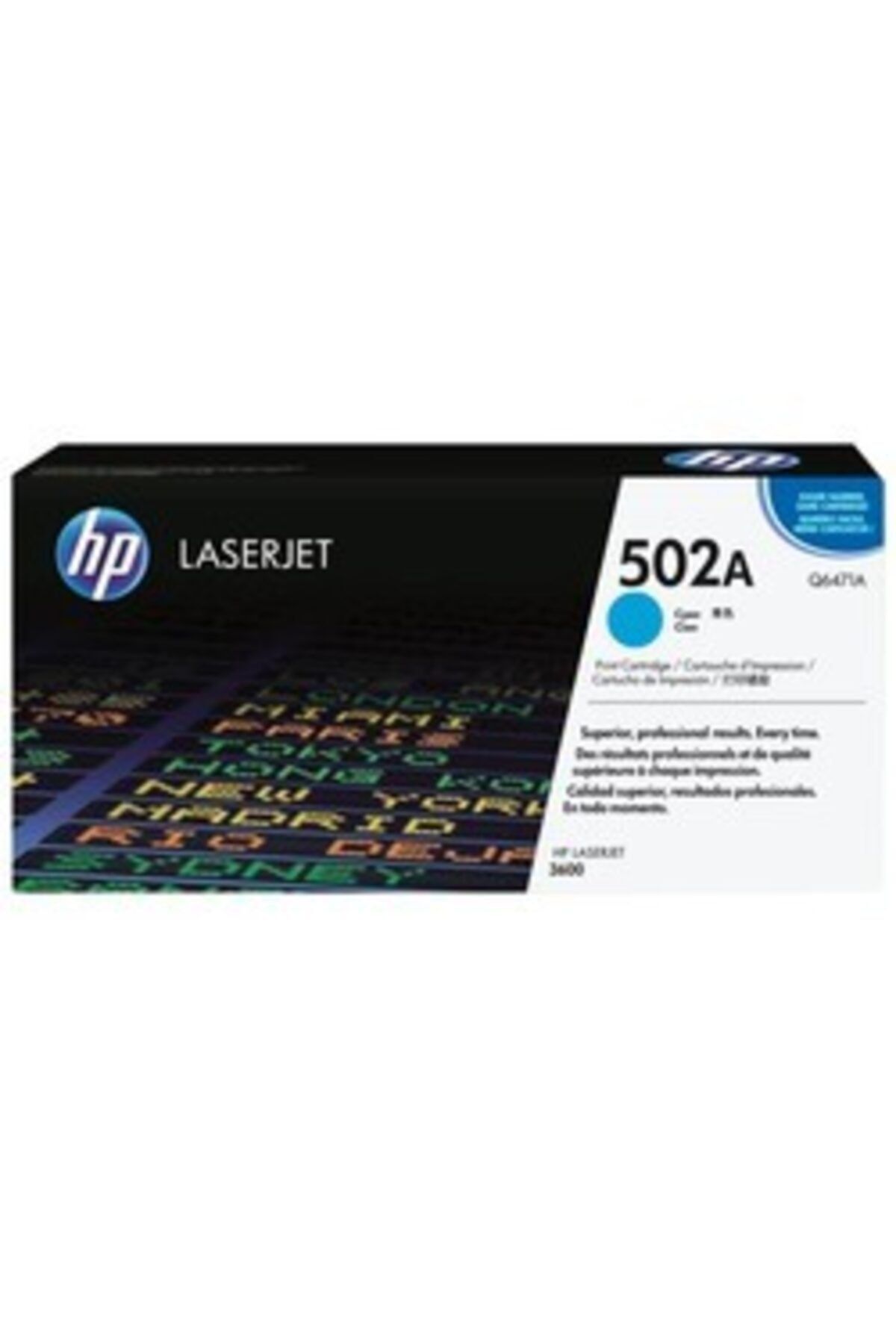 HP 502a-q6471a Mavi Orjinal Toner