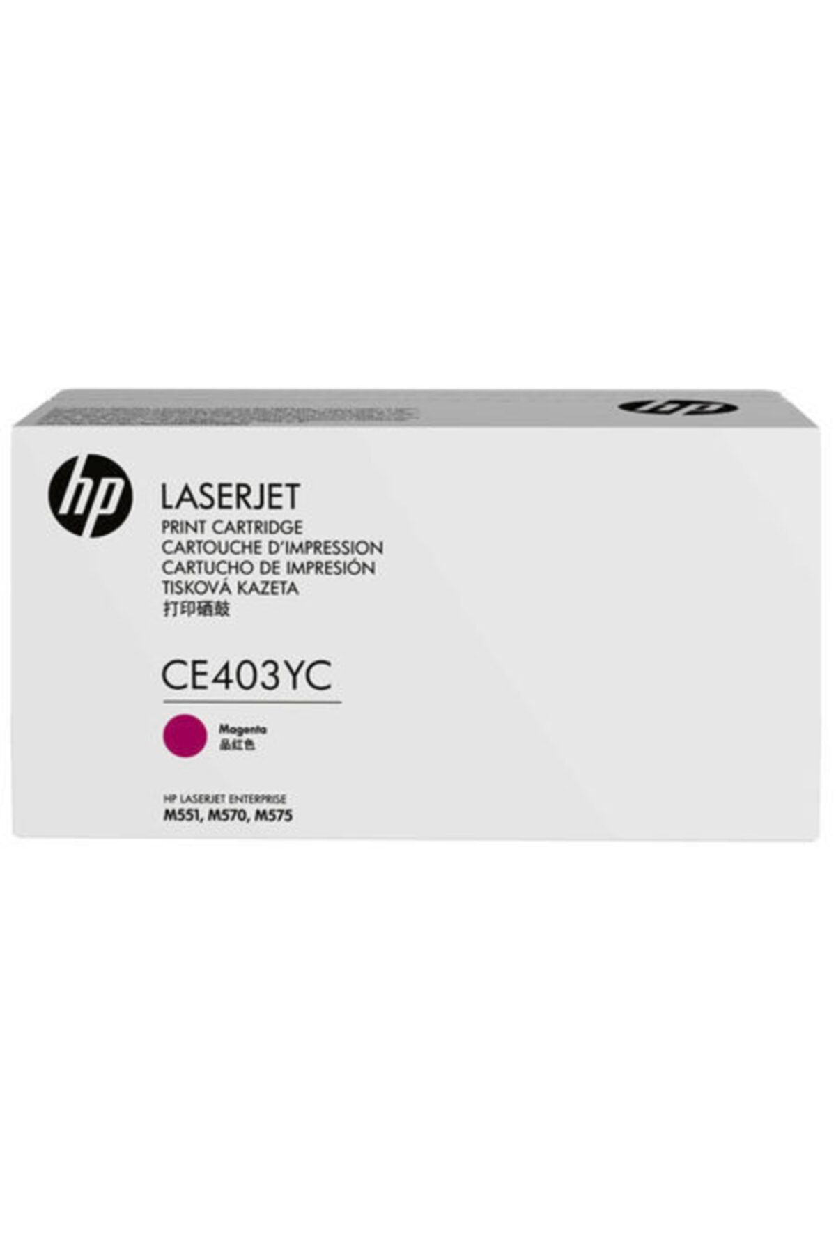 HP 507a-ce403yc Kırmızı Orjinal Toner Yüksek Kapasiteli