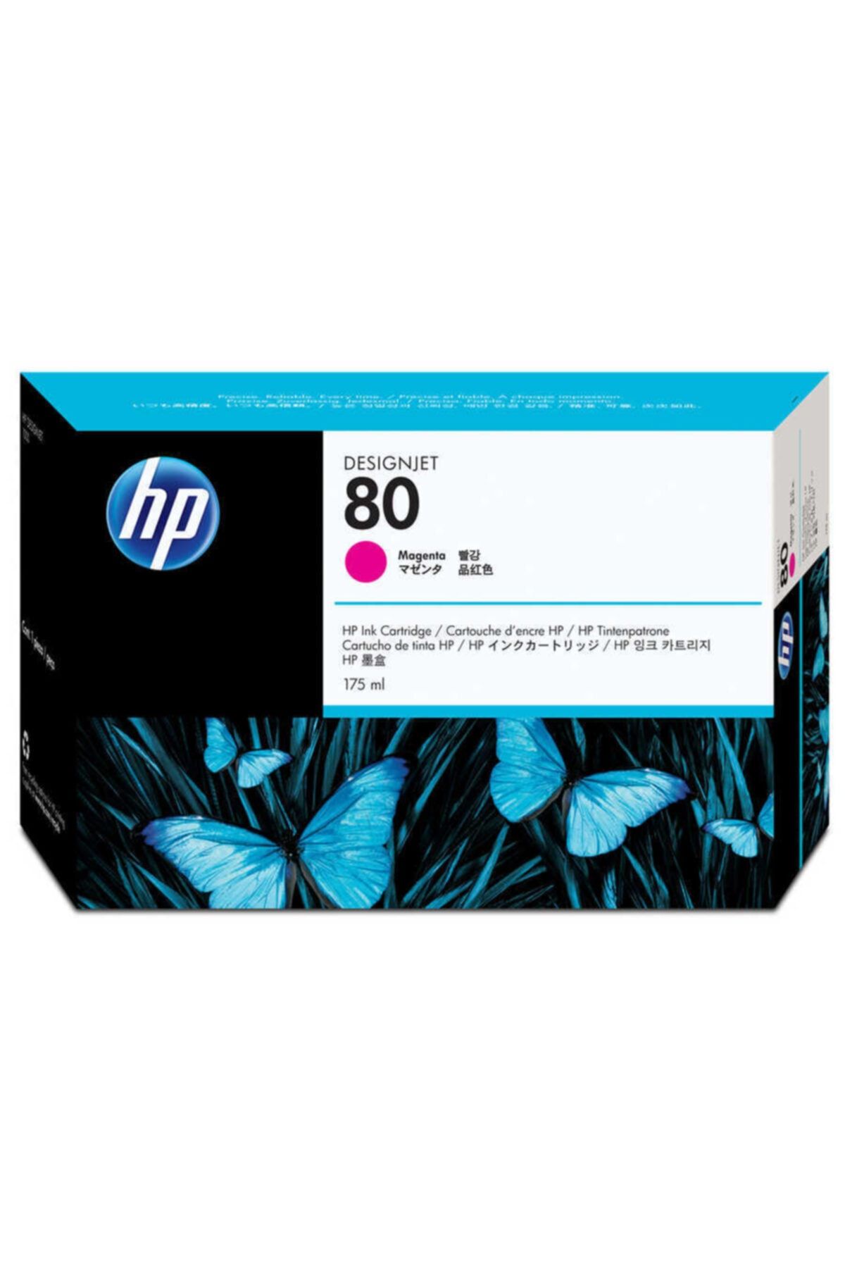 HP 80-c4874a Kırmızı Orjinal Kartuş